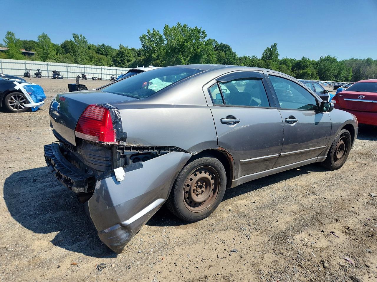2006 Mitsubishi Galant Es Medium Gray vin: 4A3AB36F06E013688