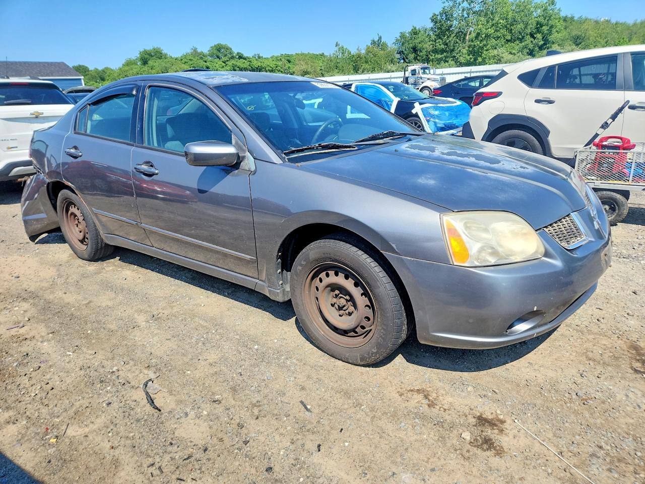2006 Mitsubishi Galant Es Medium Gray vin: 4A3AB36F06E013688