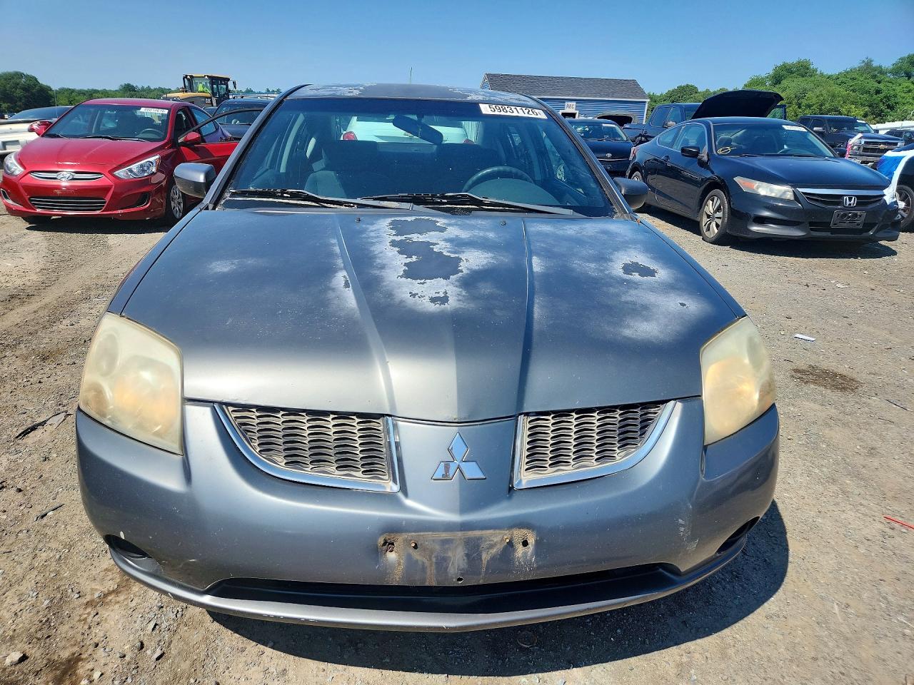 2006 Mitsubishi Galant Es Medium Gray vin: 4A3AB36F06E013688