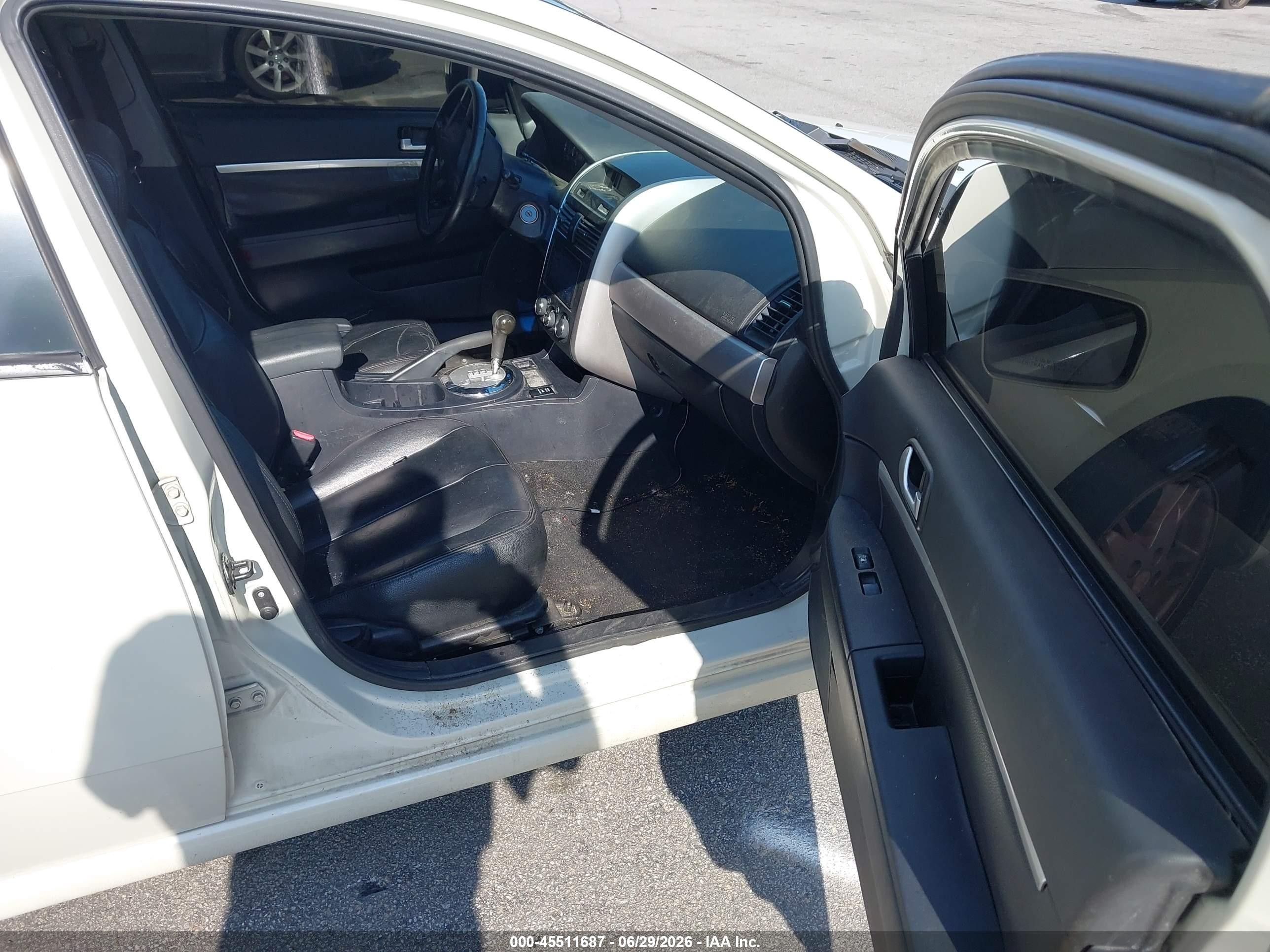 2007 Mitsubishi Galant Es/se White vin: 4A3AB36F07E053304
