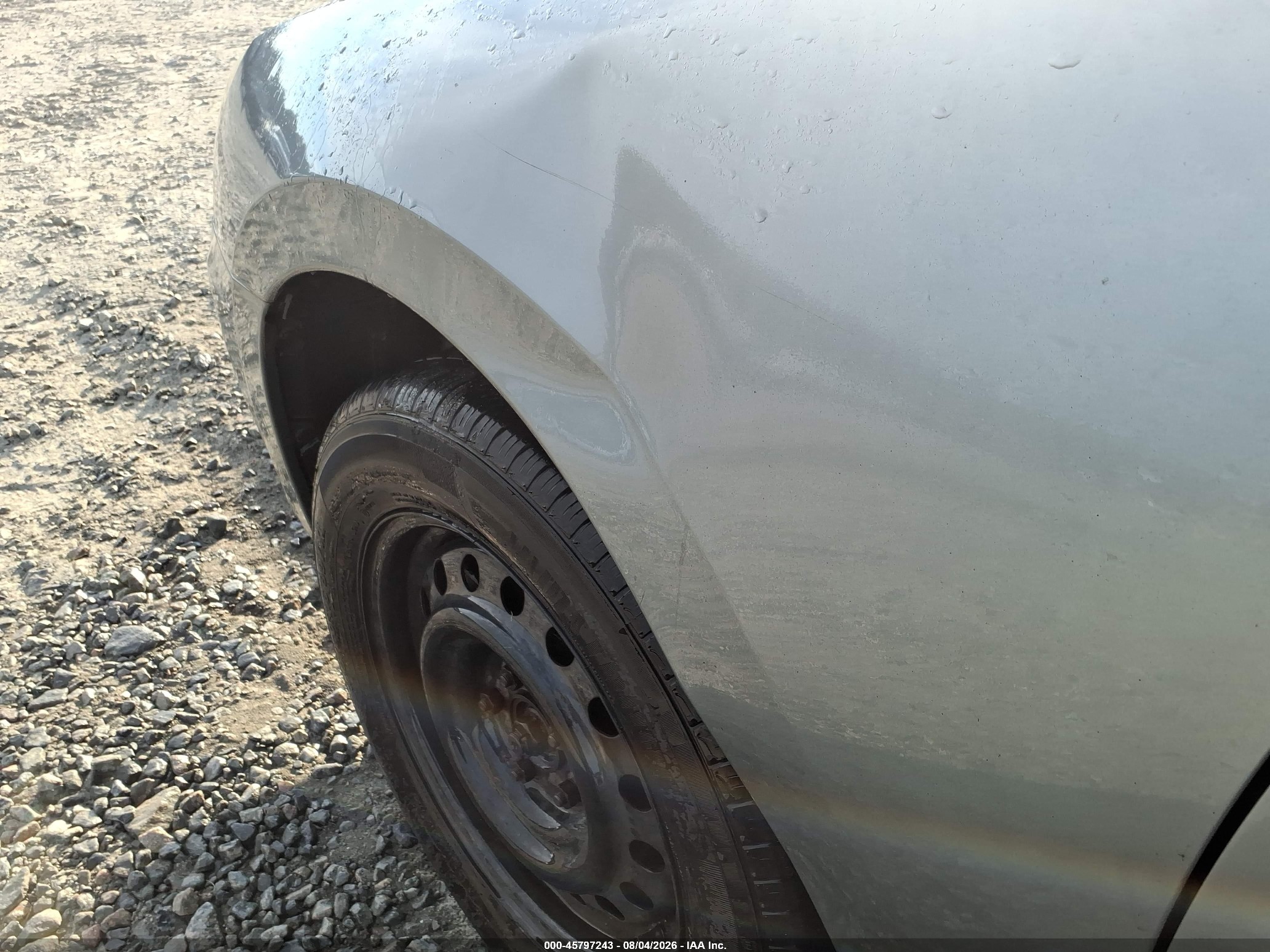 2007 Mitsubishi Galant Es/se Gray vin: 4A3AB36F07E074928