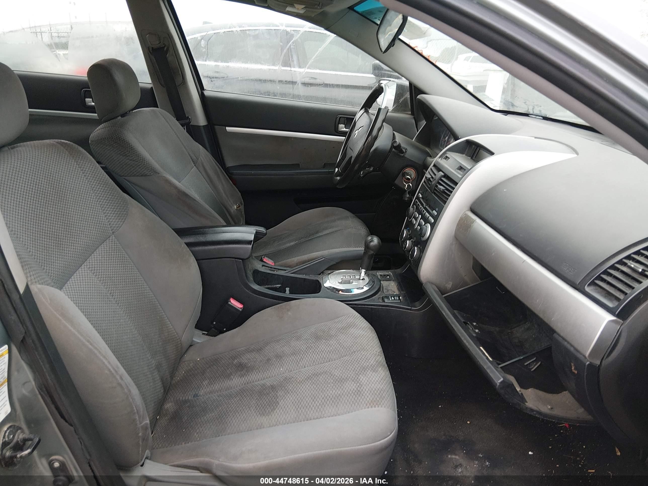 2008 Mitsubishi Galant Es Gray vin: 4A3AB36F08E033426