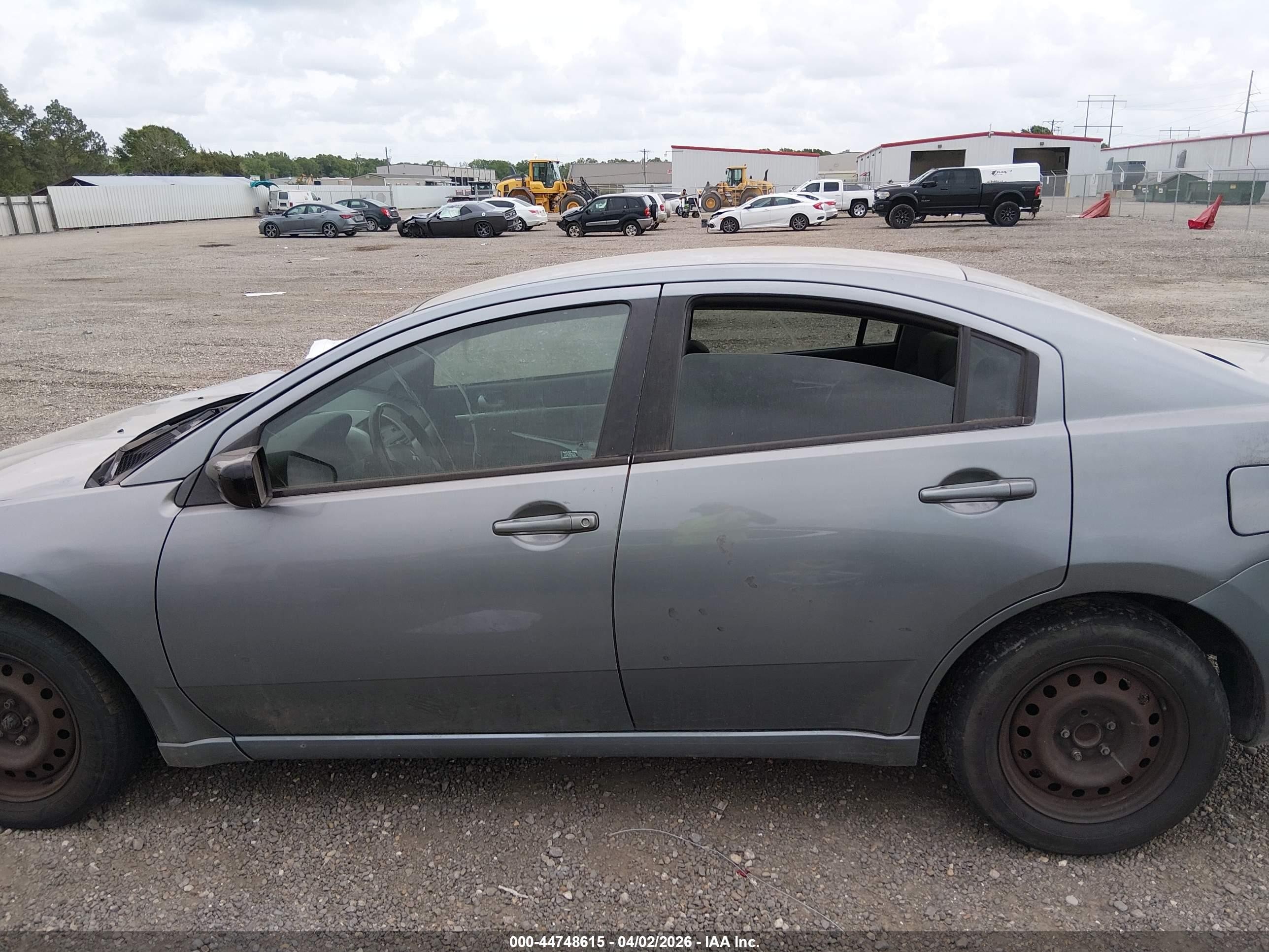 2008 Mitsubishi Galant Es Gray vin: 4A3AB36F08E033426