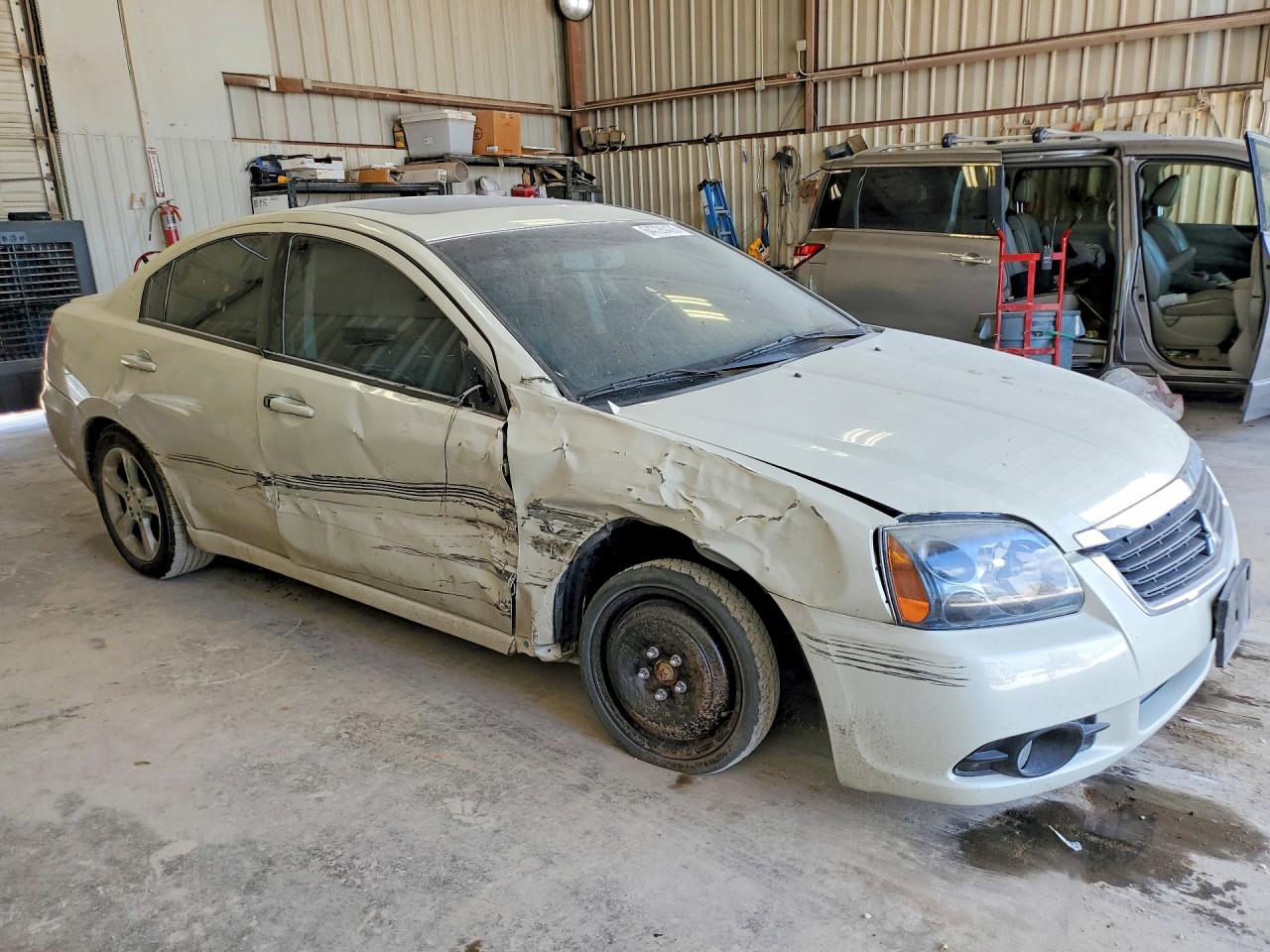 2009 Mitsubishi Galant Es Beige vin: 4A3AB36F09E004140