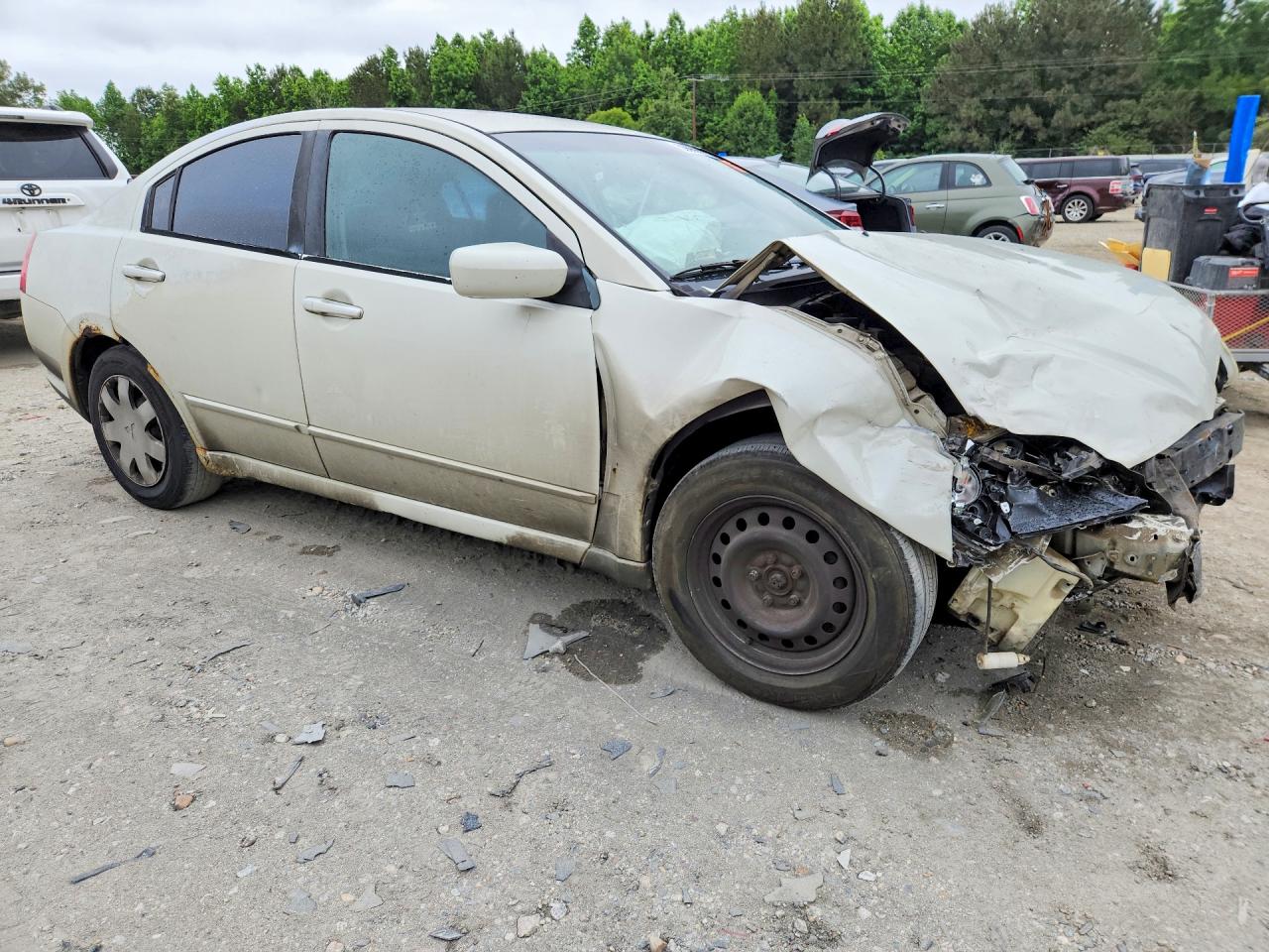 2004 Mitsubishi Galant Cream vin: 4A3AB36F14E105485