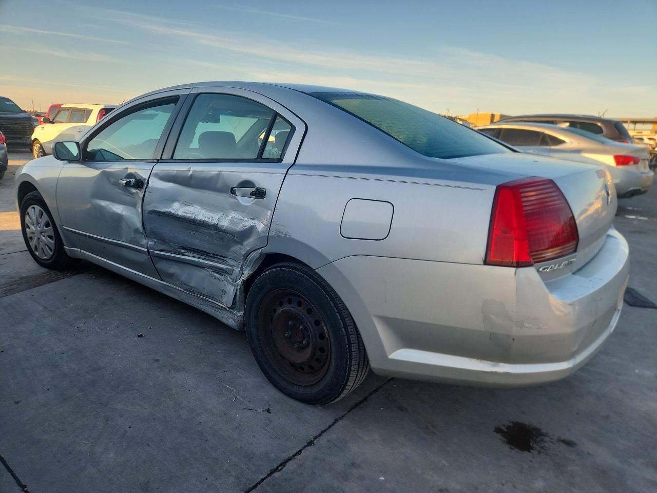 2006 Mitsubishi Galant Es Medium Silver vin: 4A3AB36F16E020472