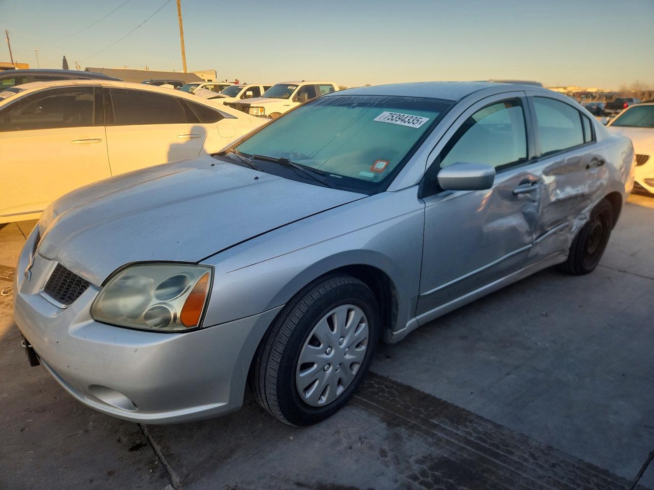 2006 Mitsubishi Galant Es Medium Silver vin: 4A3AB36F16E020472