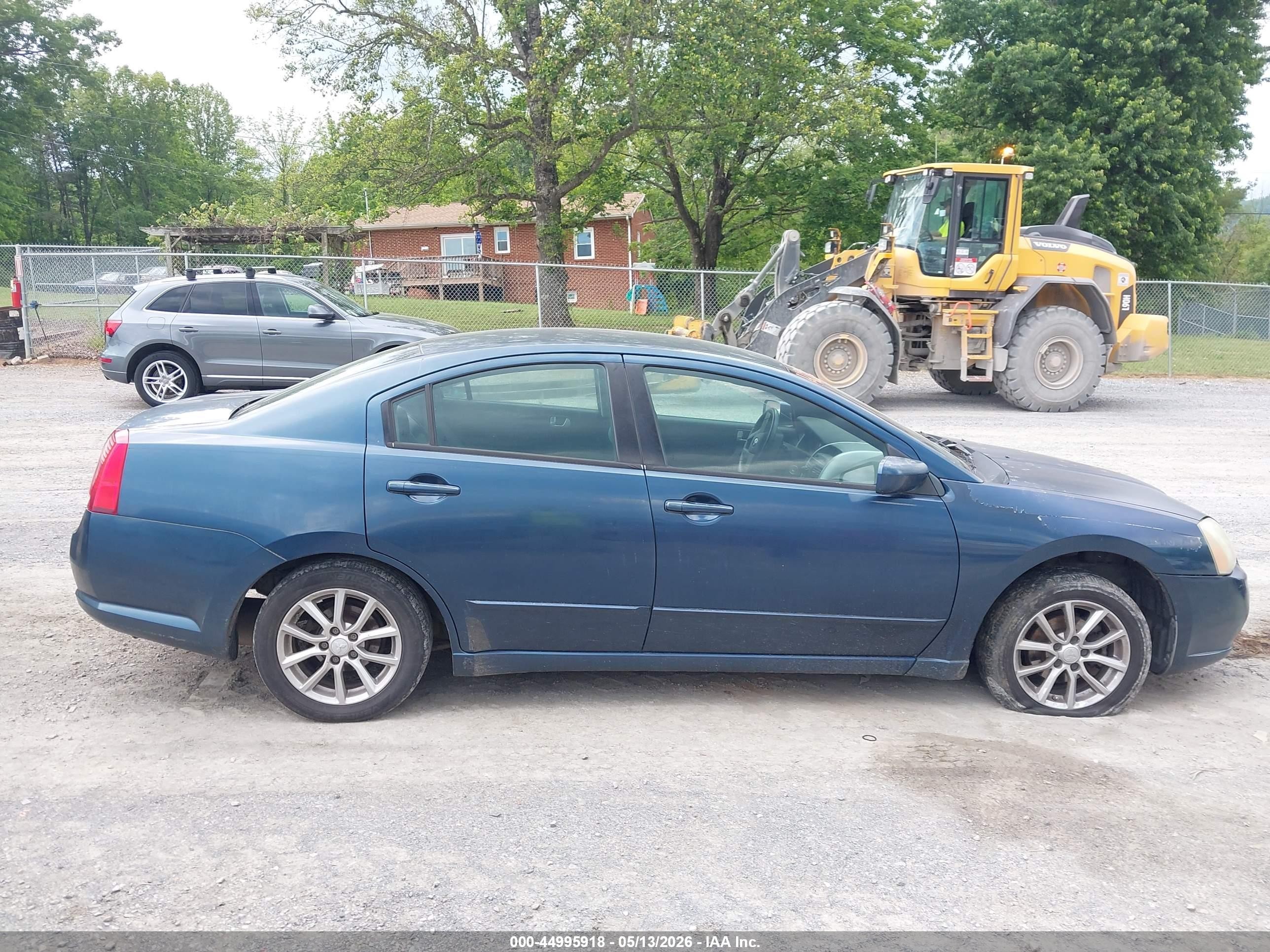 2006 Mitsubishi Galant Es/se Blue vin: 4A3AB36F16E051365