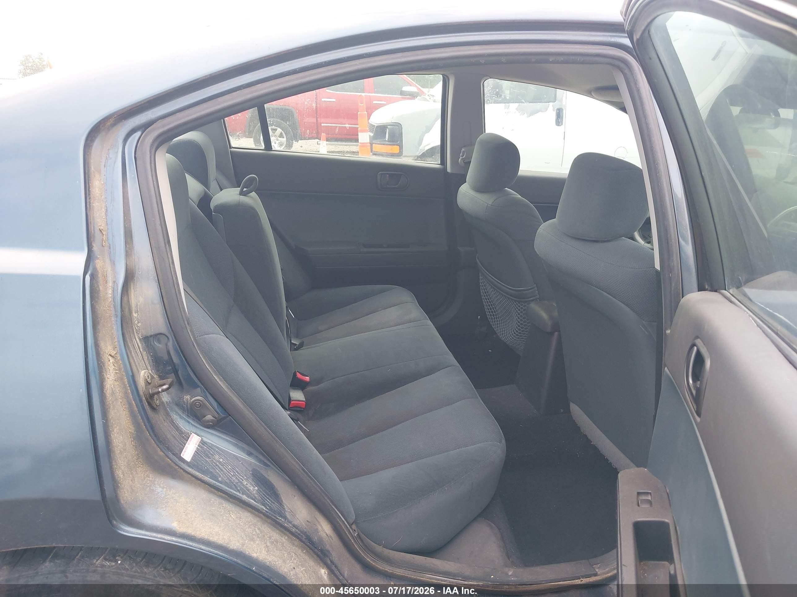 2004 Mitsubishi Galant Es Black vin: 4A3AB36F24E120724