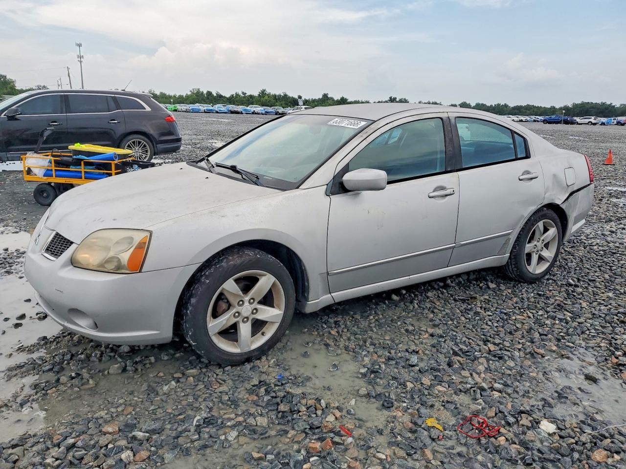 2006 Mitsubishi Galant Es Medium Silver vin: 4A3AB36F26E011621