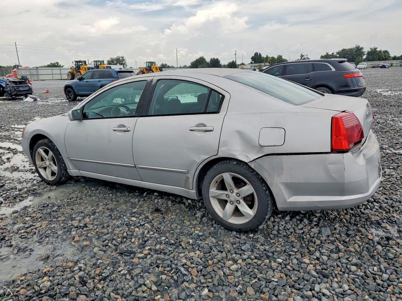 2006 Mitsubishi Galant Es Medium Silver vin: 4A3AB36F26E011621