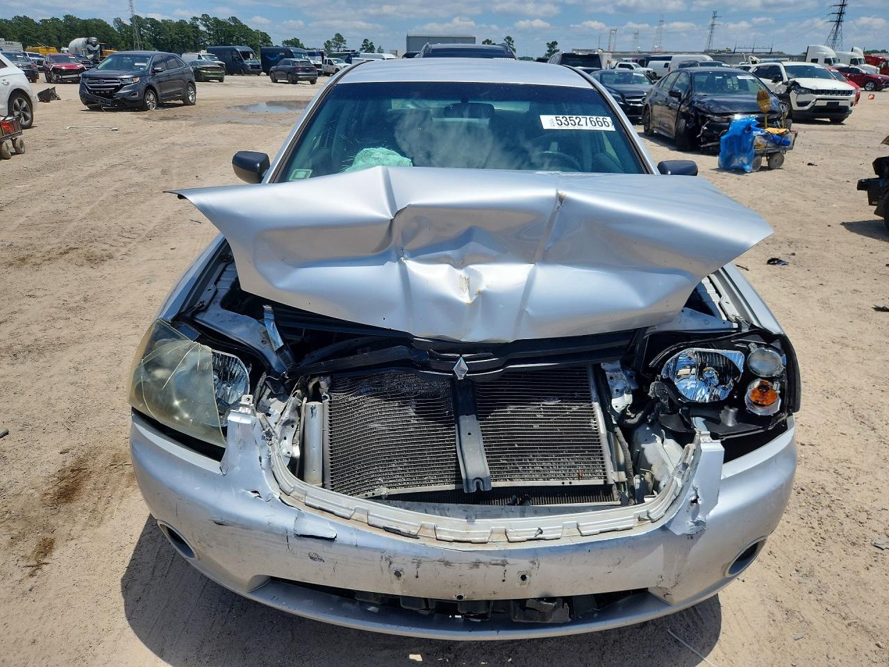 2008 Mitsubishi Galant Es Серебряный vin: 4A3AB36F28E017549