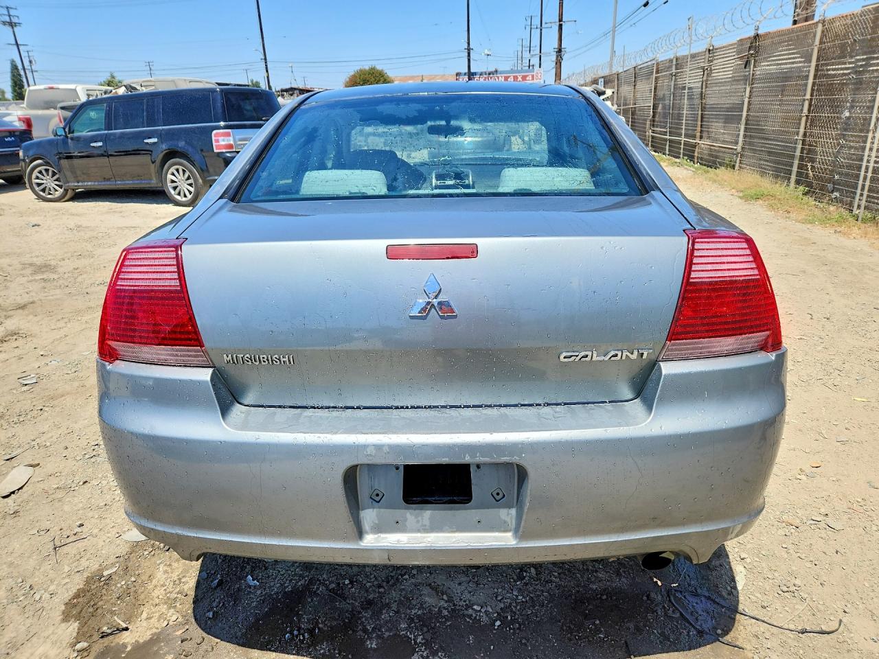 2008 Mitsubishi Galant Es Gray vin: 4A3AB36F28E025635