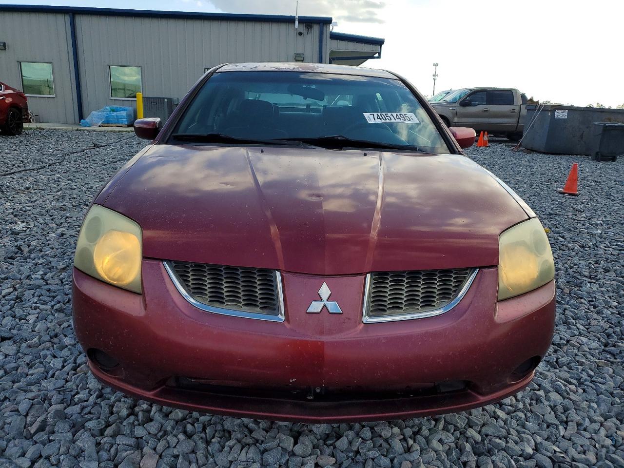 2006 Mitsubishi Galant Es Medium Burgundy vin: 4A3AB36F36E051058