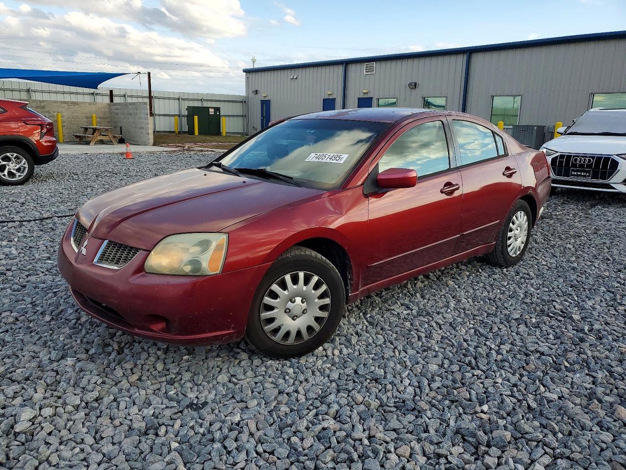 2006 Mitsubishi Galant Es Medium Burgundy vin: 4A3AB36F36E051058