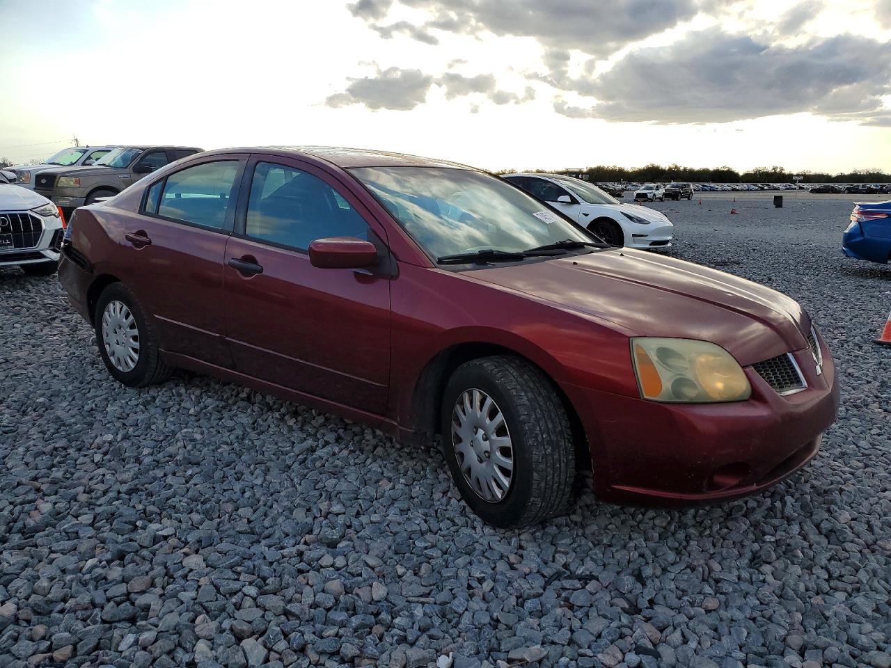 2006 Mitsubishi Galant Es Medium Burgundy vin: 4A3AB36F36E051058