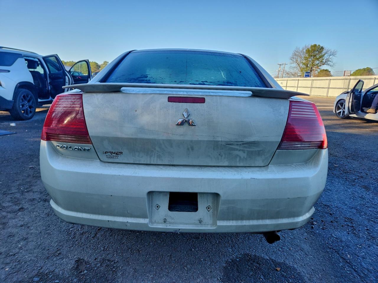 2006 Mitsubishi Galant Es Medium White vin: 4A3AB36F36E051920