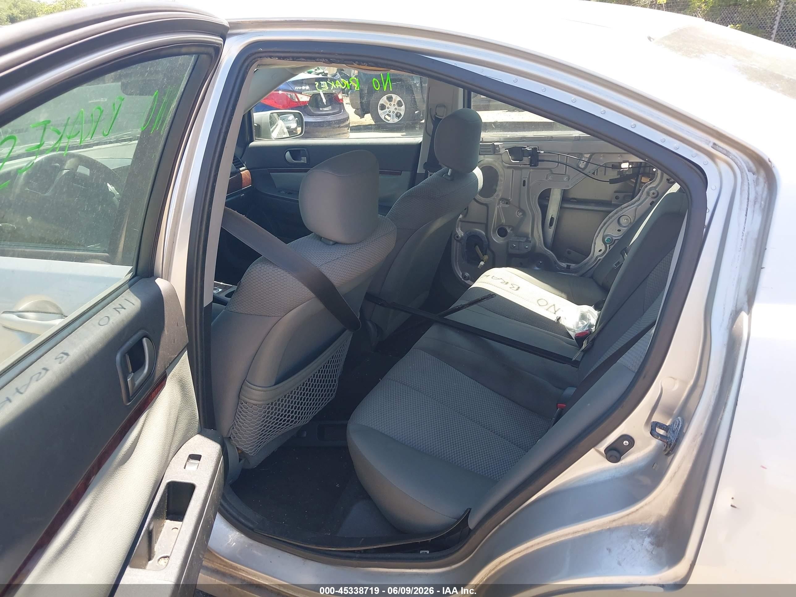 2009 Mitsubishi Galant Es/sport Edition Серебряный vin: 4A3AB36F39E024950
