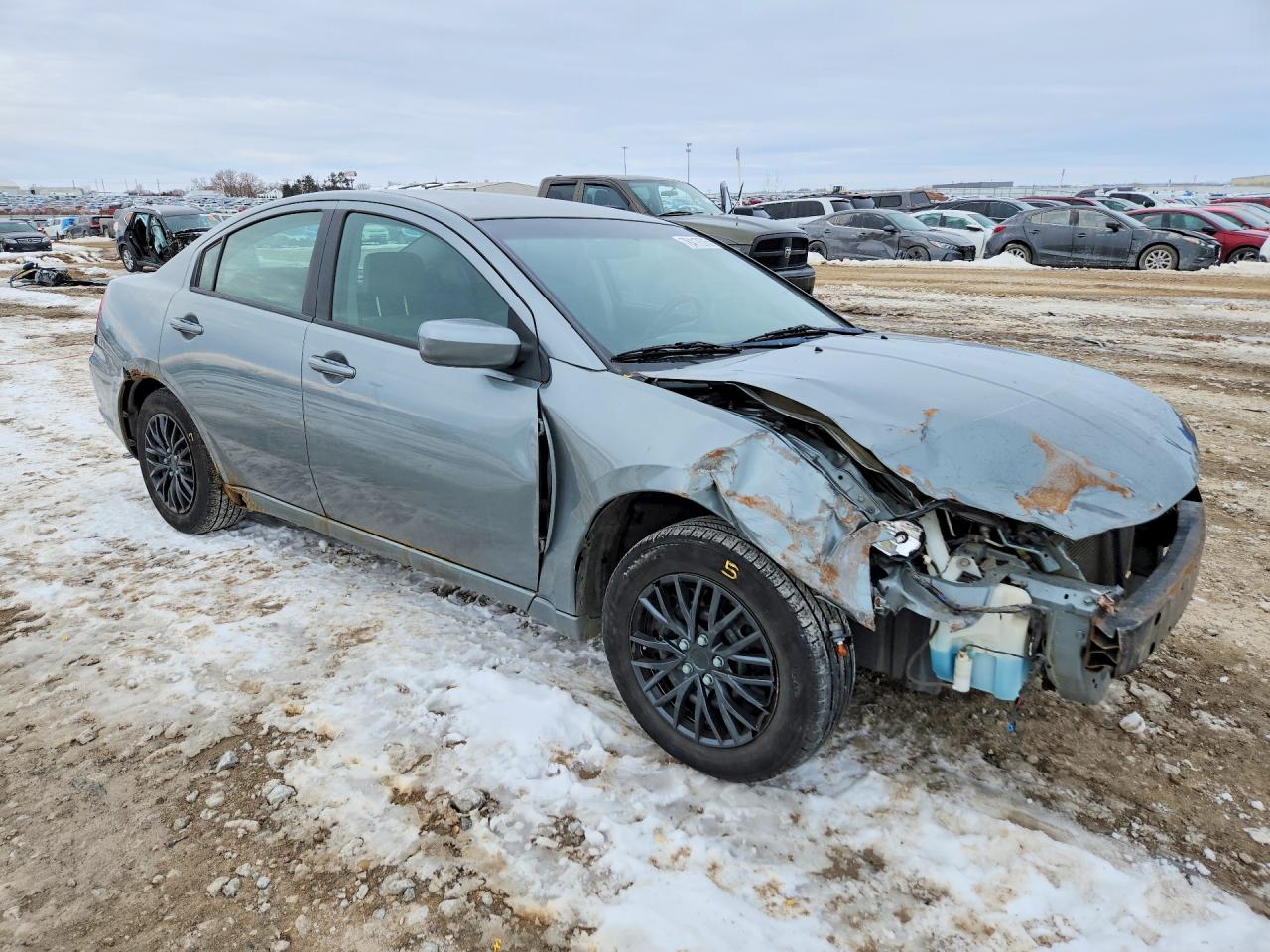 2009 Mitsubishi Galant Es Серый vin: 4A3AB36F39E042414