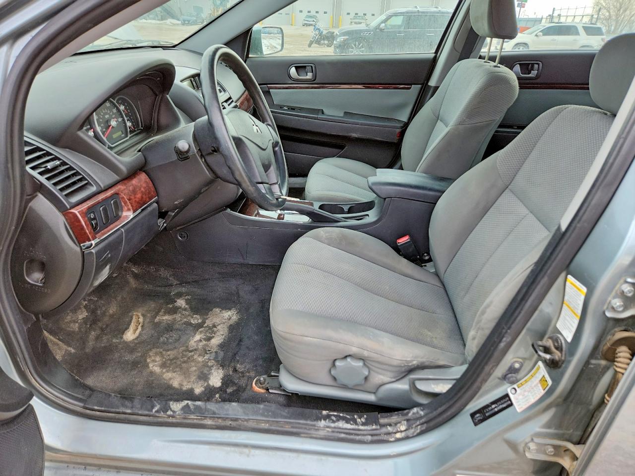 2009 Mitsubishi Galant Es Серый vin: 4A3AB36F39E042414