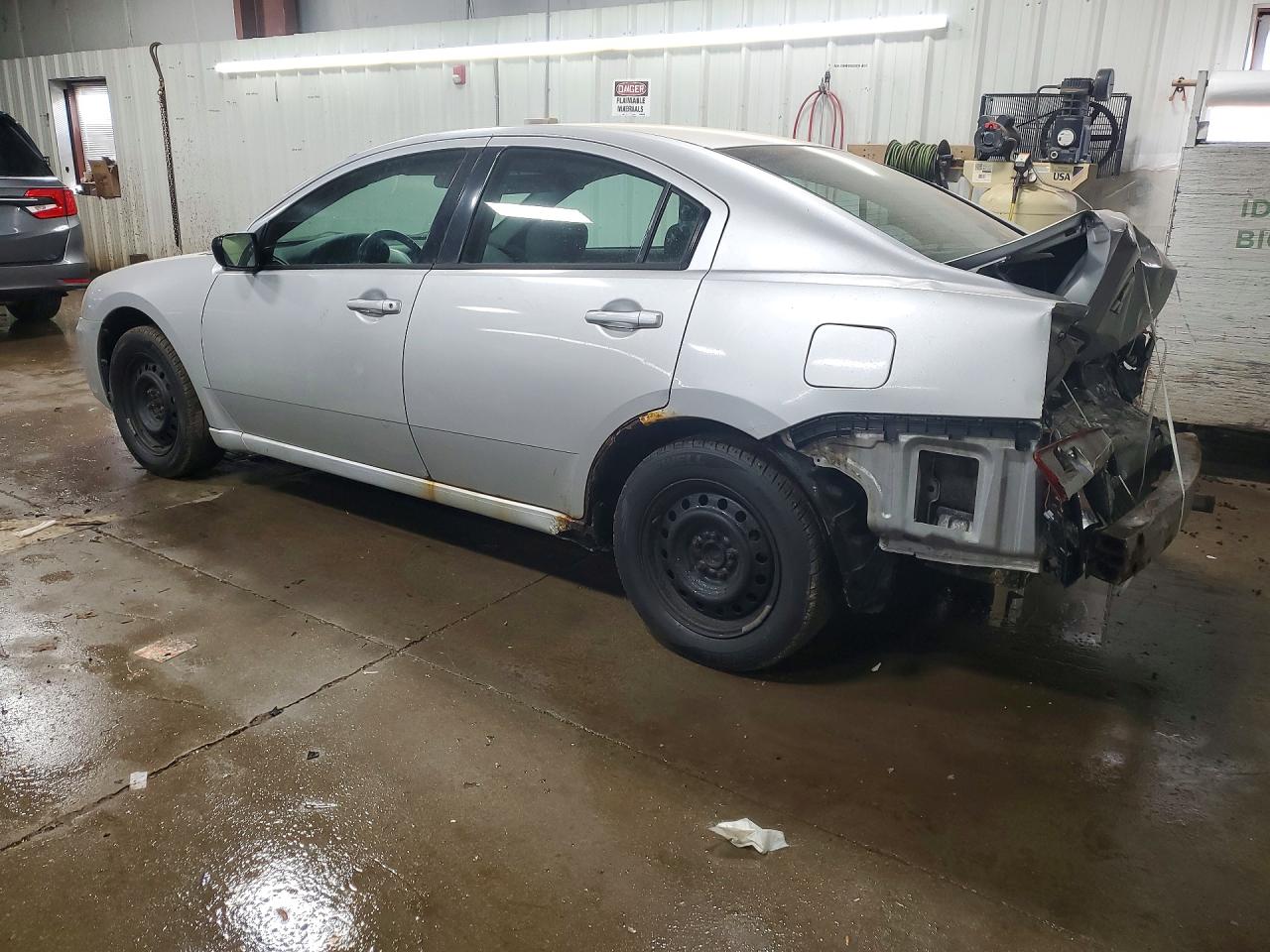 2007 Mitsubishi Galant Es Silver vin: 4A3AB36F47E056965