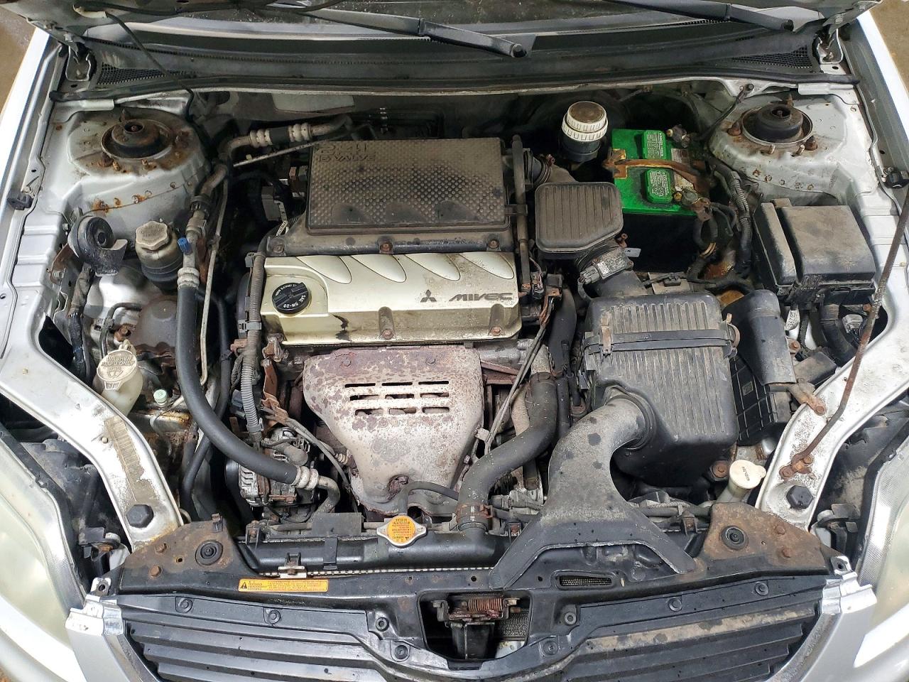 2007 Mitsubishi Galant Es Silver vin: 4A3AB36F47E056965
