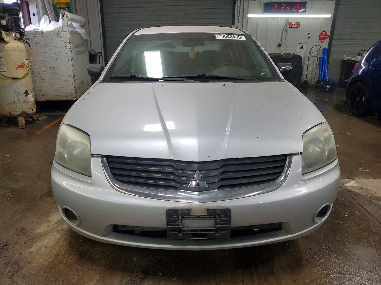 2007 Mitsubishi Galant Es Silver vin: 4A3AB36F47E056965