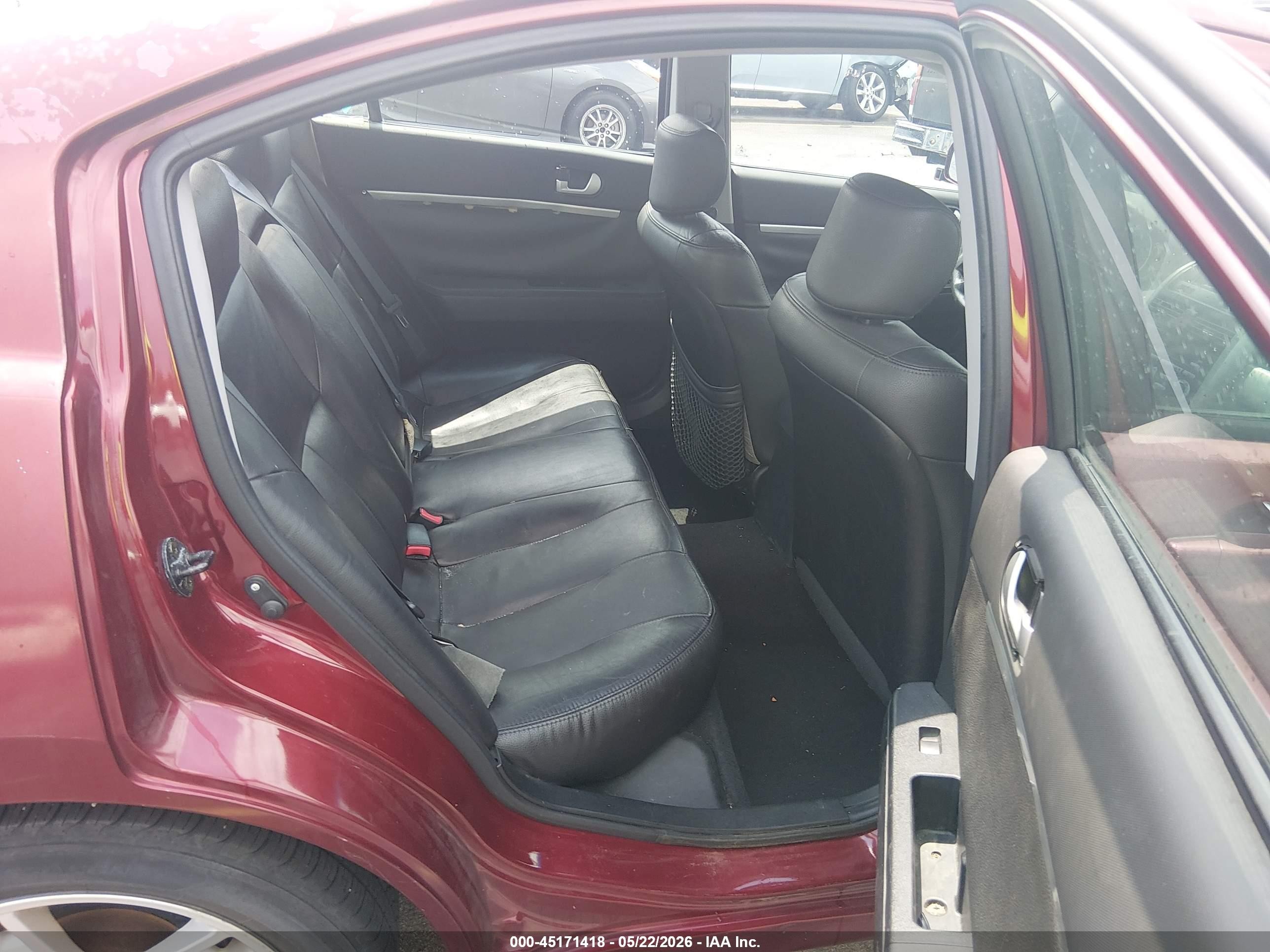 2007 Mitsubishi Galant Es/se Burgundy vin: 4A3AB36F47E068744