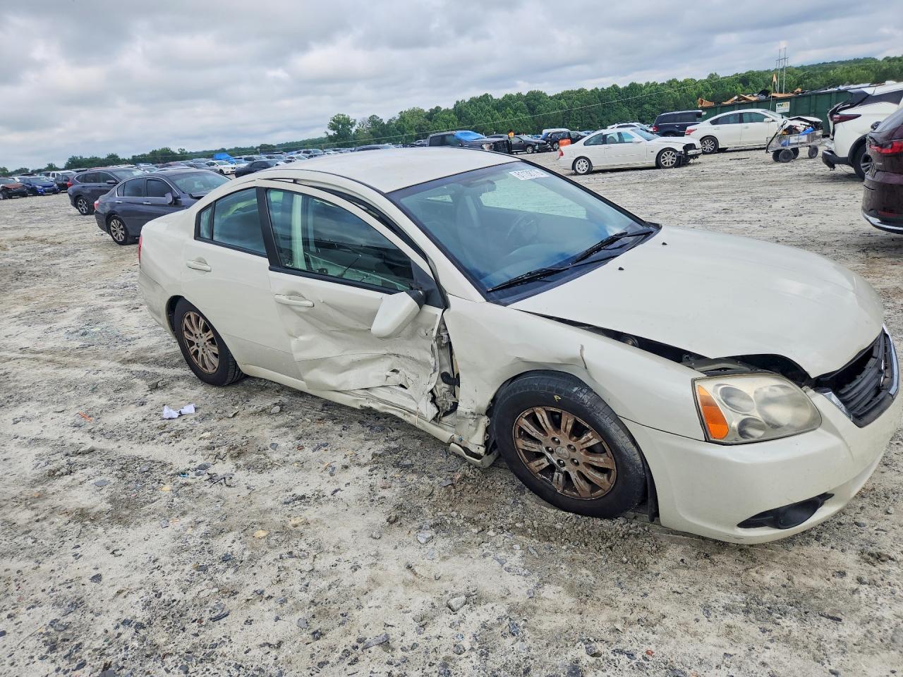 2009 Mitsubishi Galant Es Cream vin: 4A3AB36F49E025363
