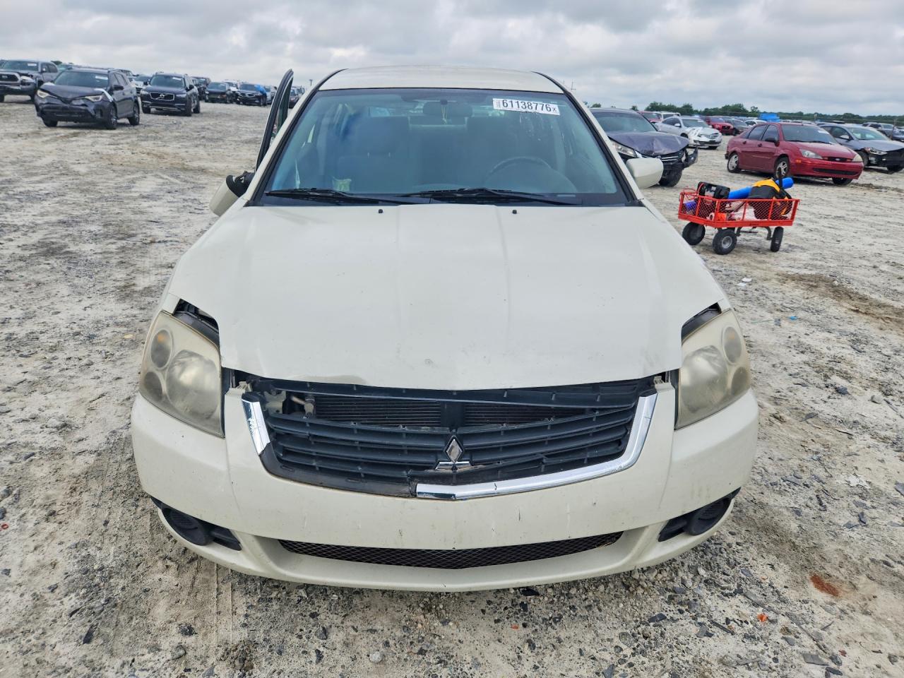 2009 Mitsubishi Galant Es Cream vin: 4A3AB36F49E025363