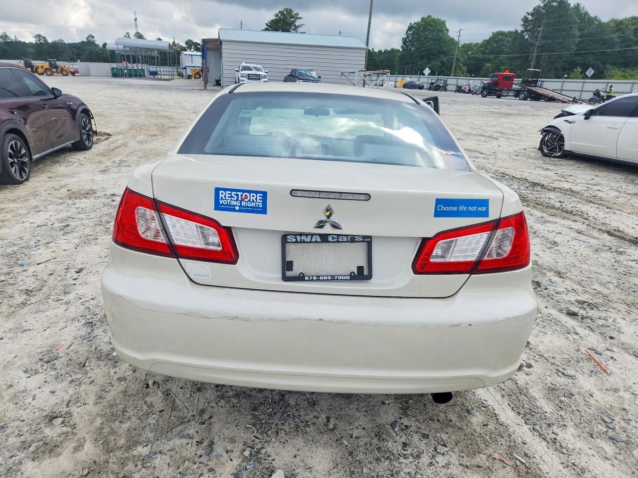2009 Mitsubishi Galant Es Cream vin: 4A3AB36F49E025363
