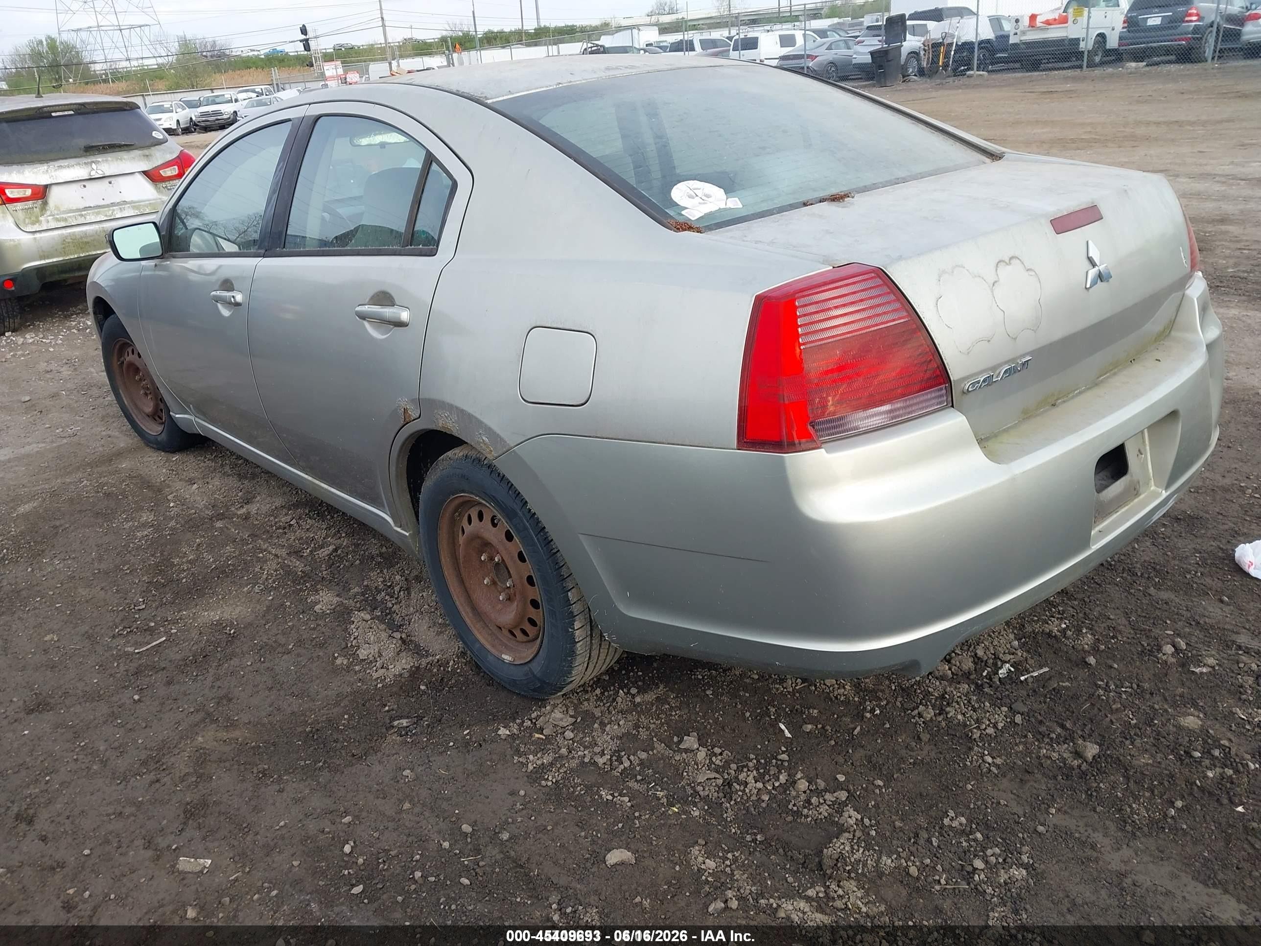 2007 Mitsubishi Galant Es/se vin: 4A3AB36F57E053329