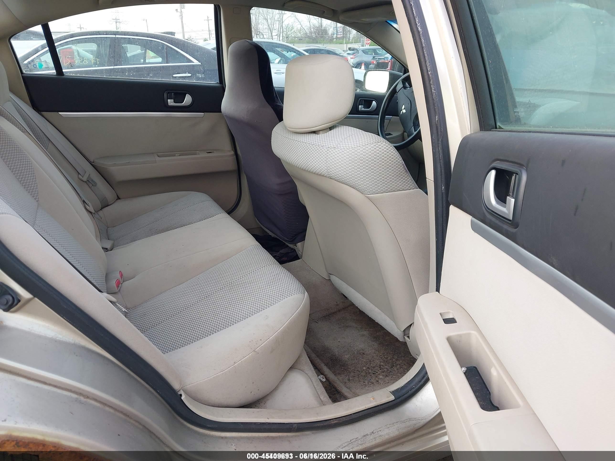 2007 Mitsubishi Galant Es/se vin: 4A3AB36F57E053329