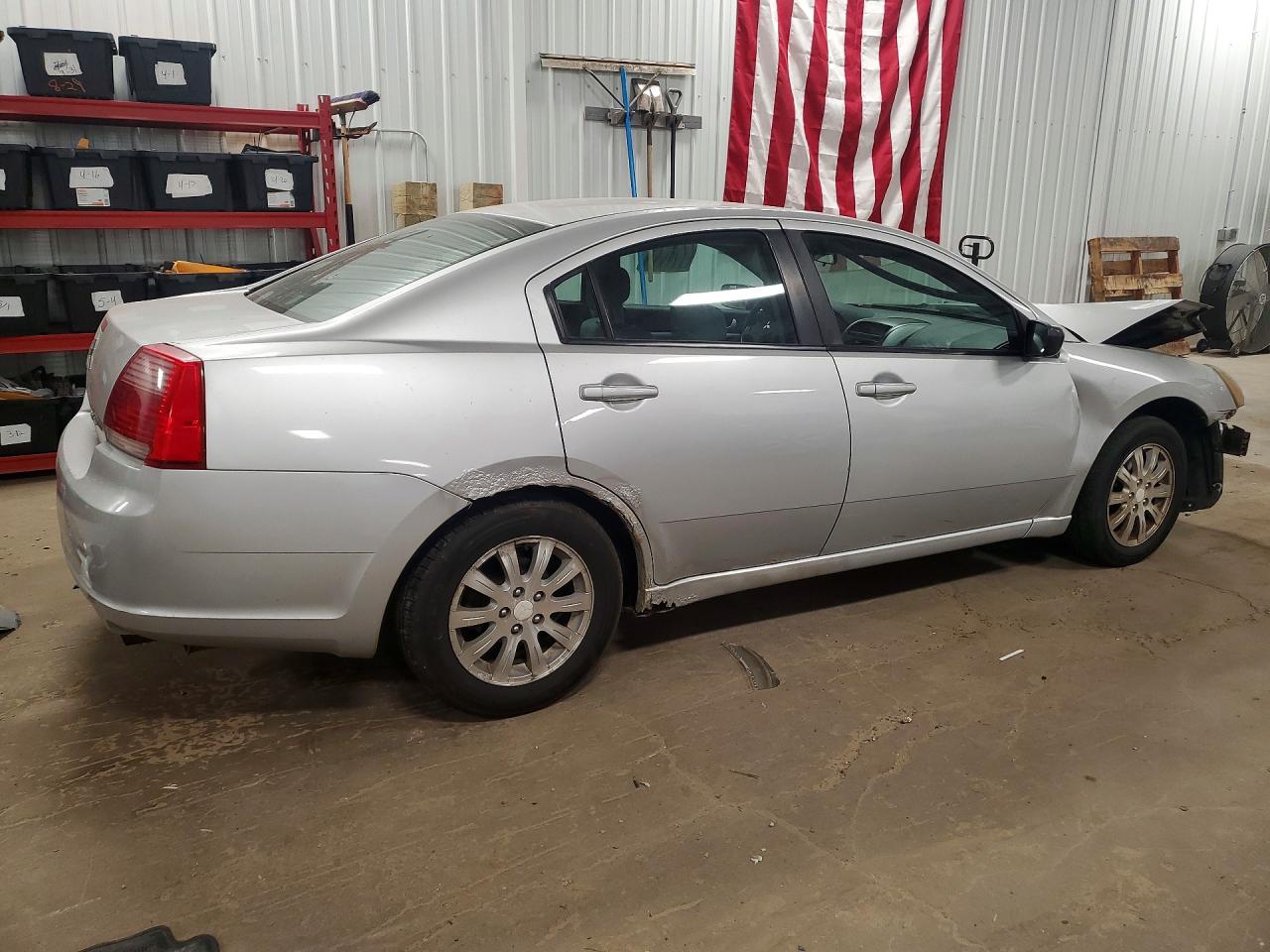 2008 Mitsubishi Galant Es Silver vin: 4A3AB36F58E014662