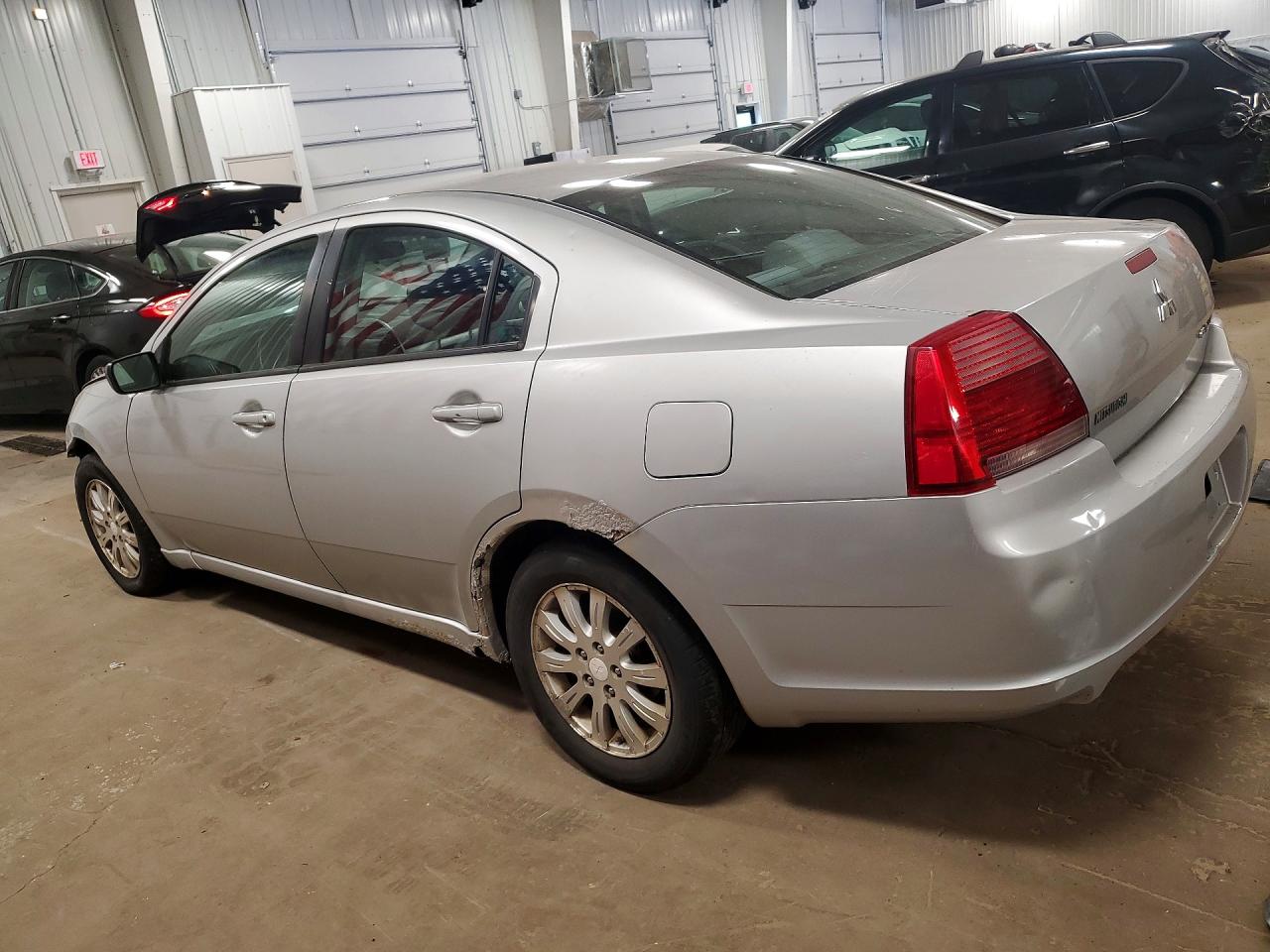 2008 Mitsubishi Galant Es Silver vin: 4A3AB36F58E014662