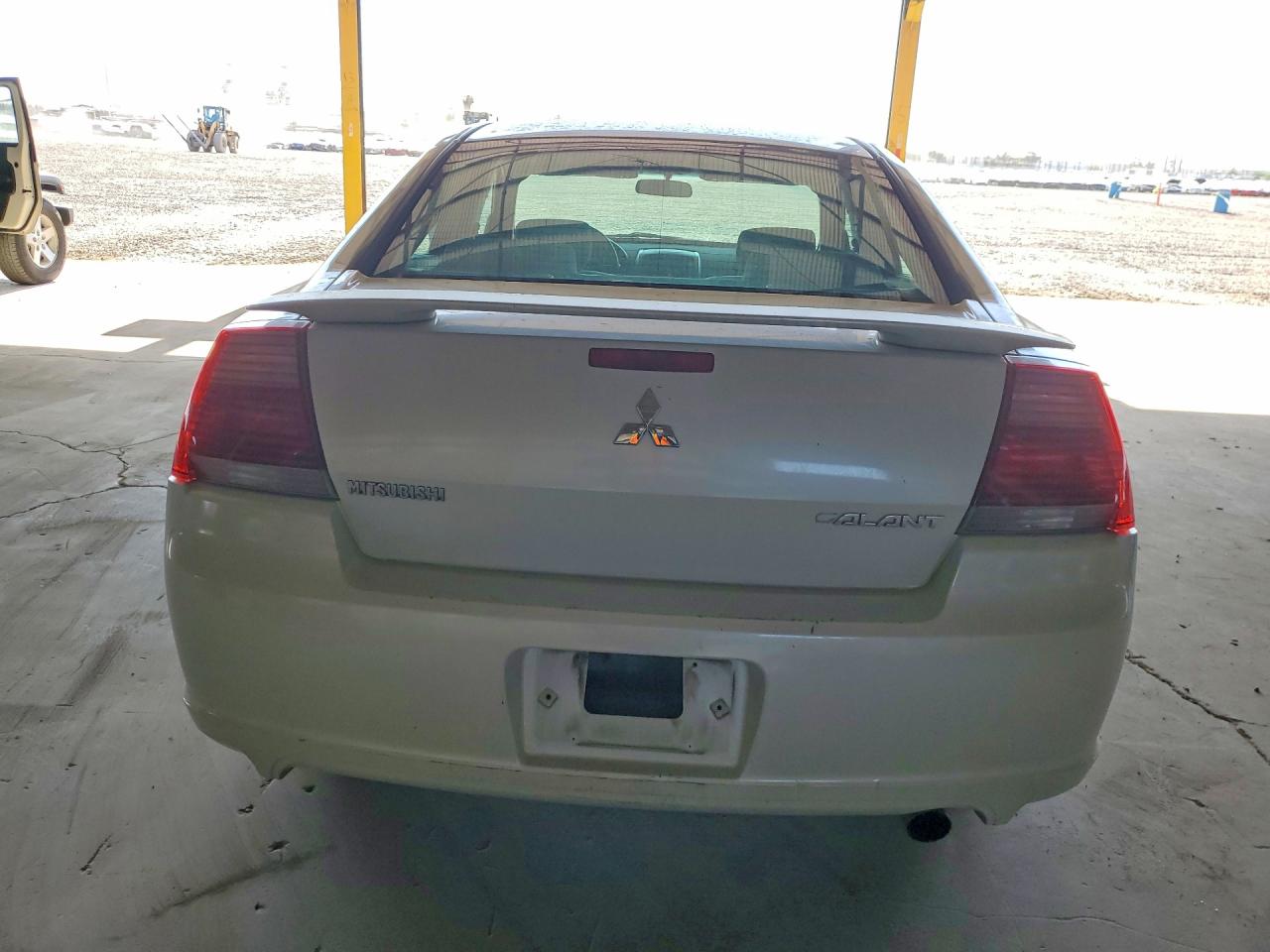 2008 Mitsubishi Galant Es White vin: 4A3AB36F58E018940