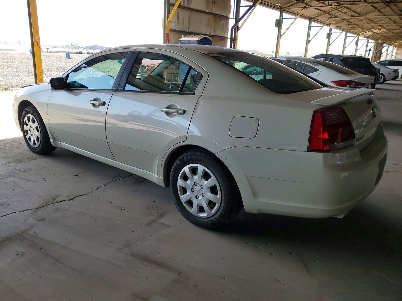 2008 Mitsubishi Galant Es White vin: 4A3AB36F58E018940