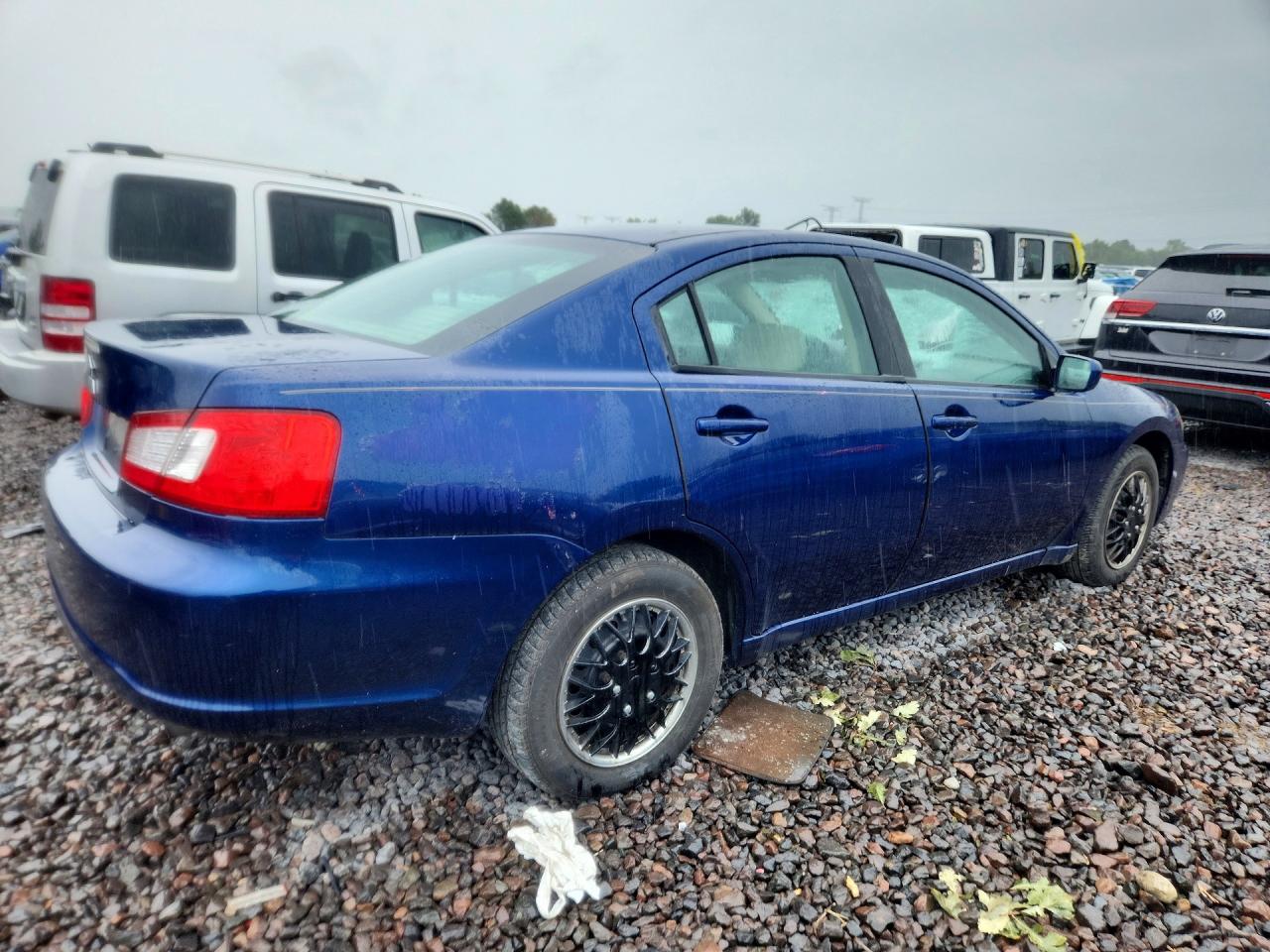 2009 Mitsubishi Galant Es Blue vin: 4A3AB36F59E004540