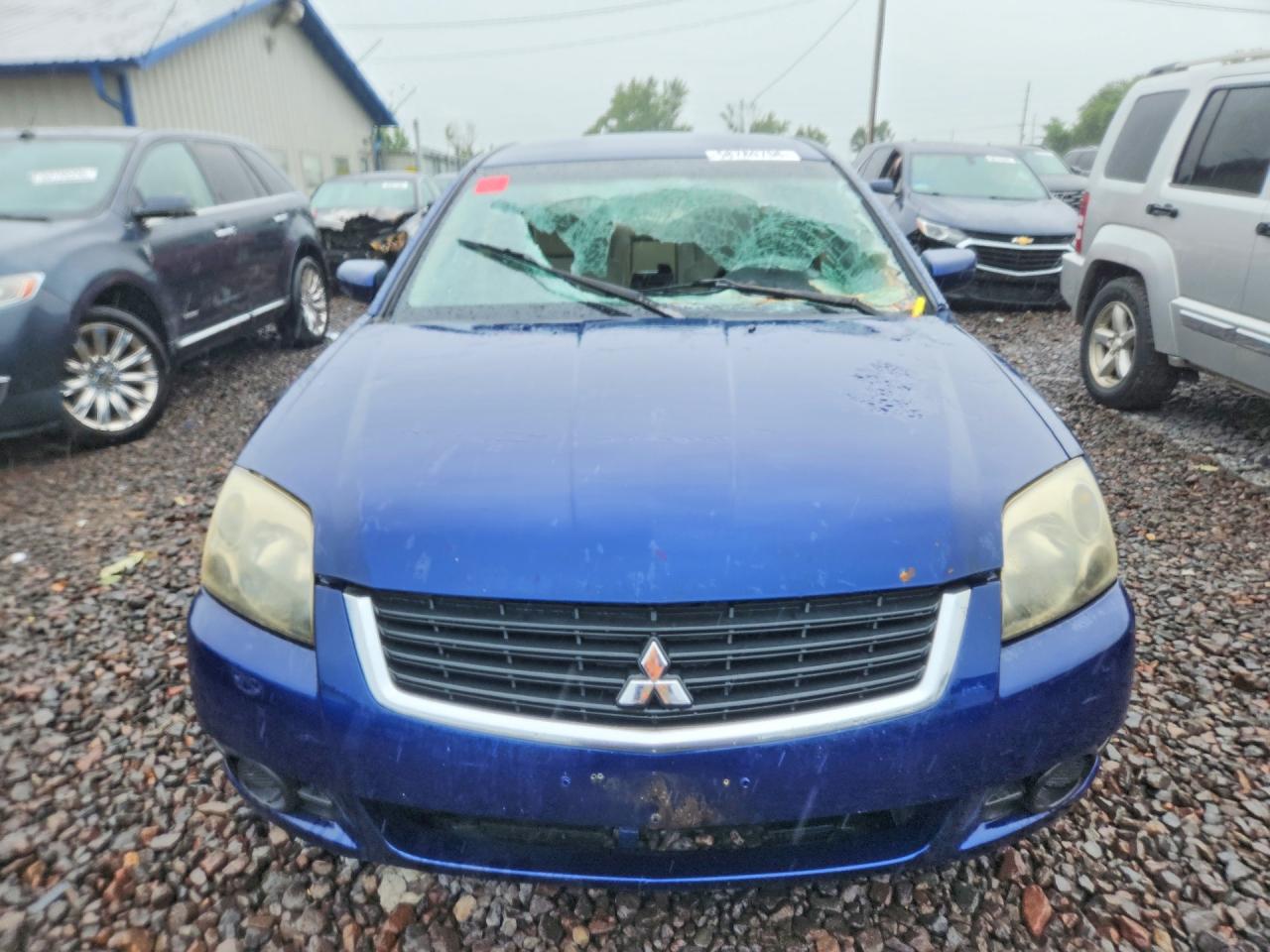 2009 Mitsubishi Galant Es Blue vin: 4A3AB36F59E004540