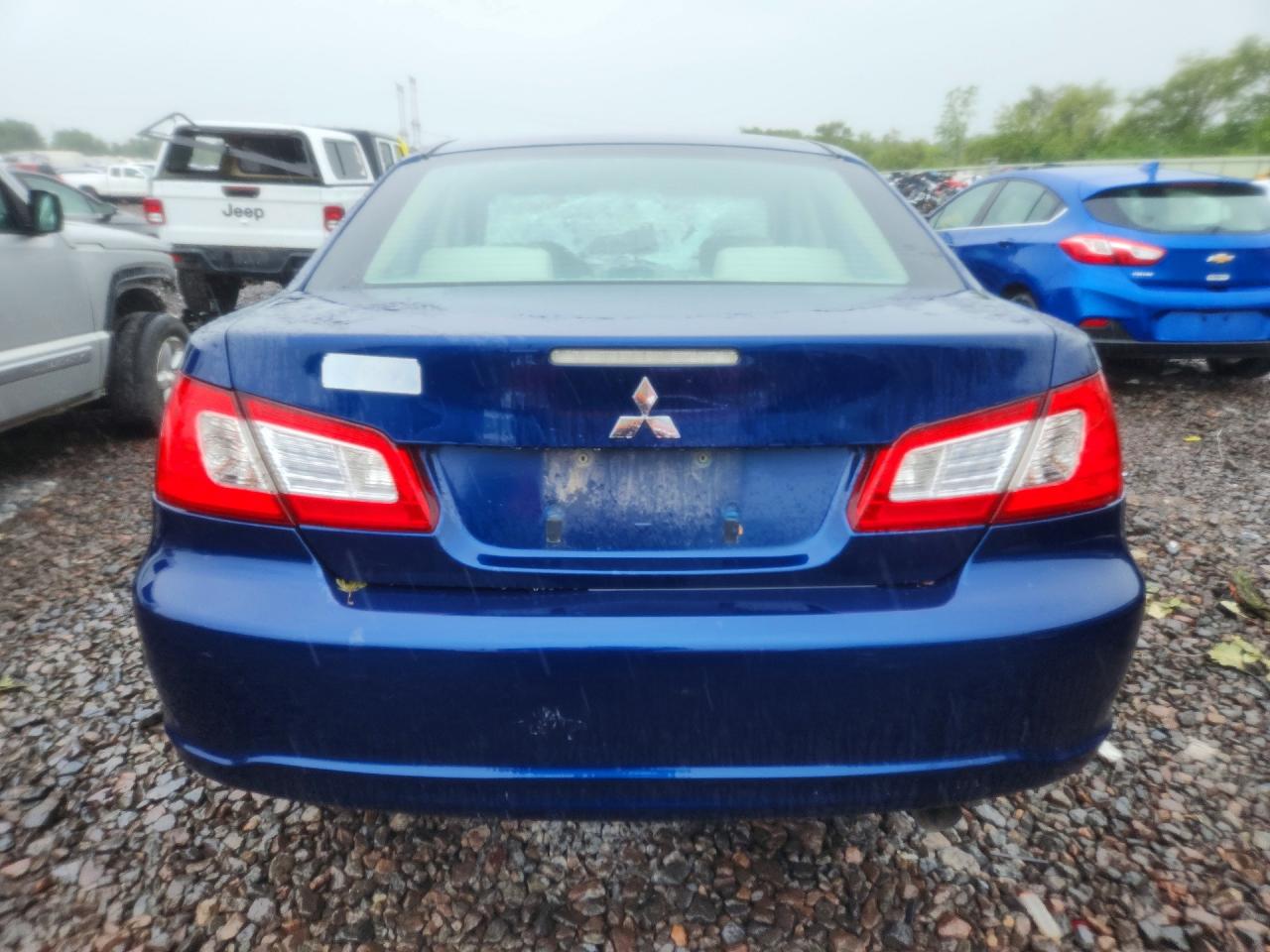 2009 Mitsubishi Galant Es Blue vin: 4A3AB36F59E004540