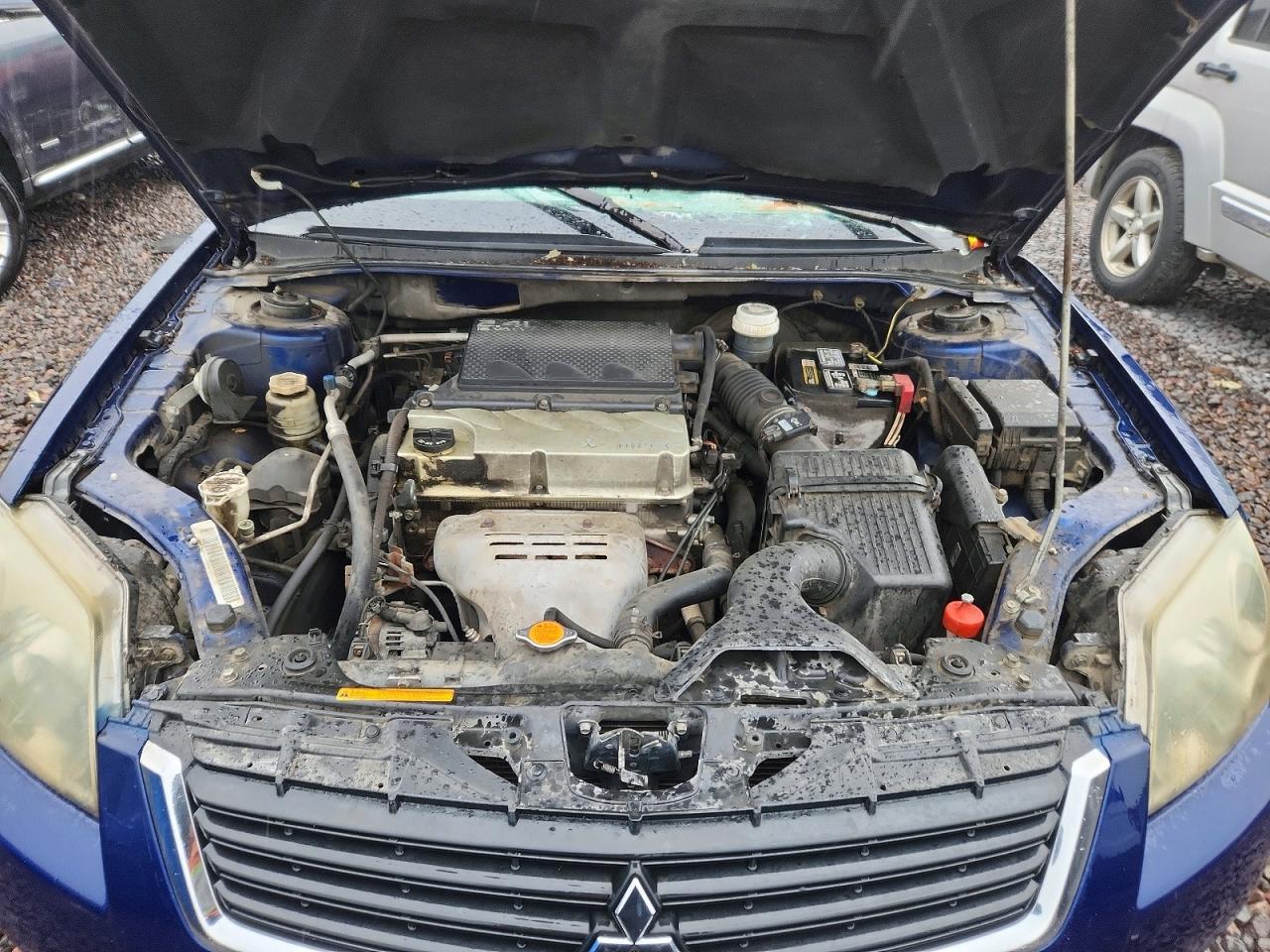 2009 Mitsubishi Galant Es Blue vin: 4A3AB36F59E004540