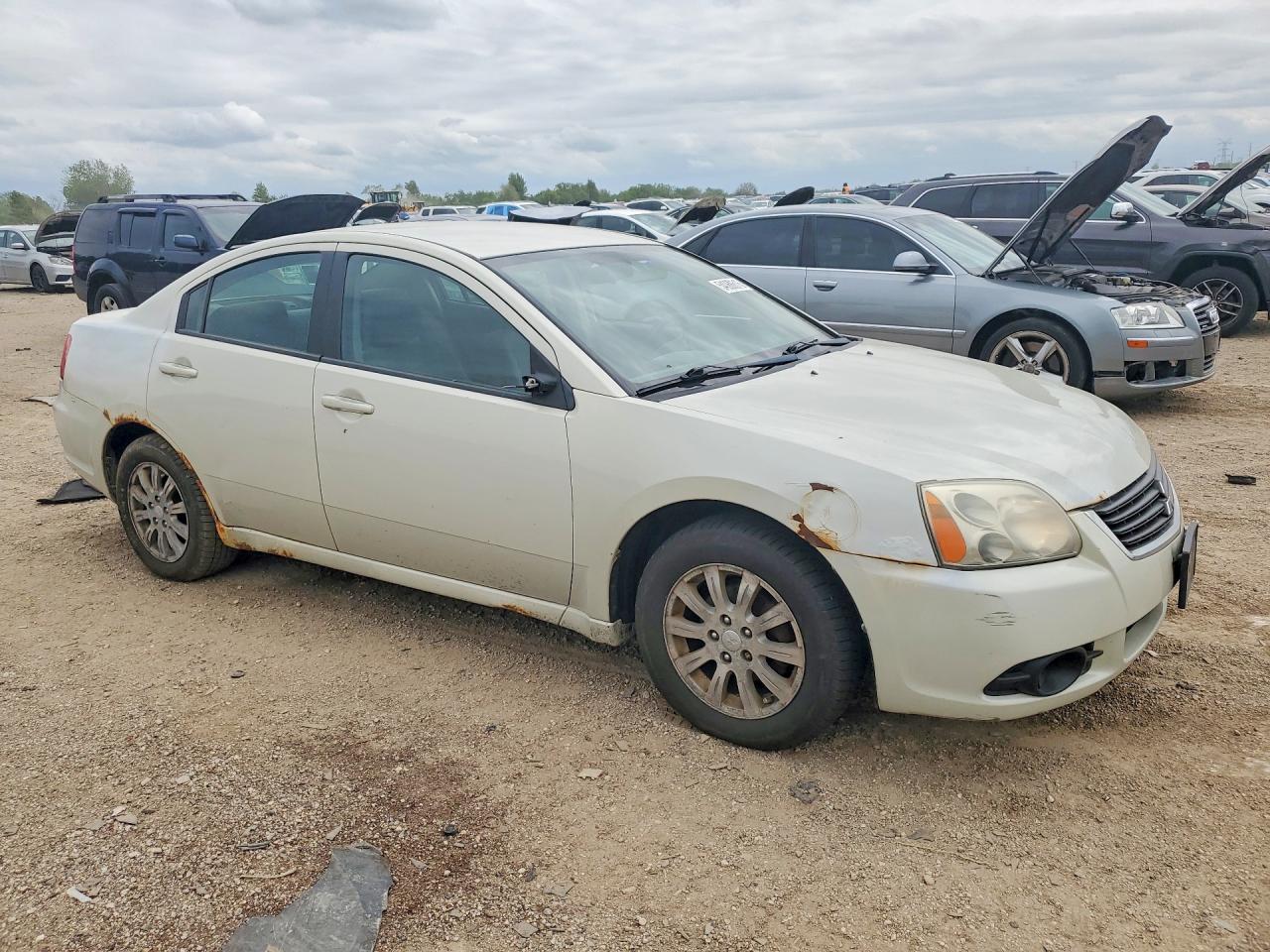 2009 Mitsubishi Galant Es Beige vin: 4A3AB36F59E016395