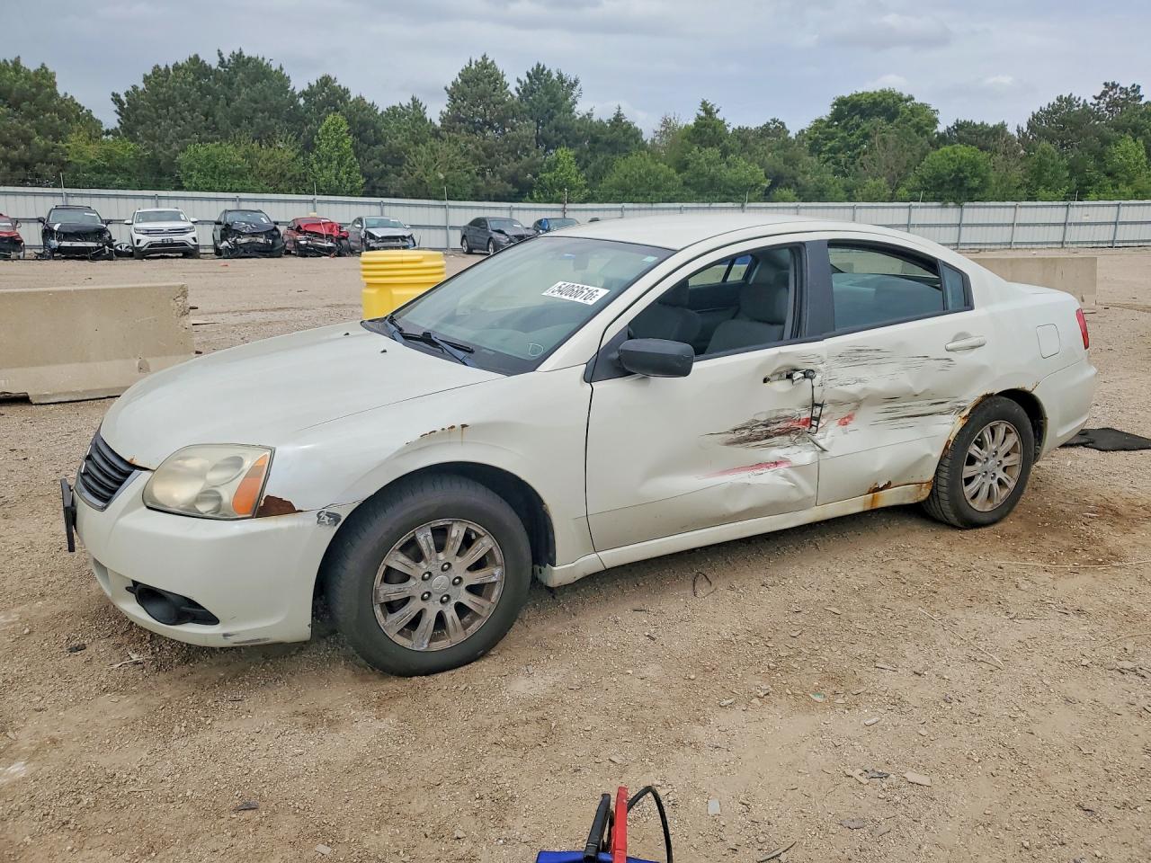 2009 Mitsubishi Galant Es Beige vin: 4A3AB36F59E016395