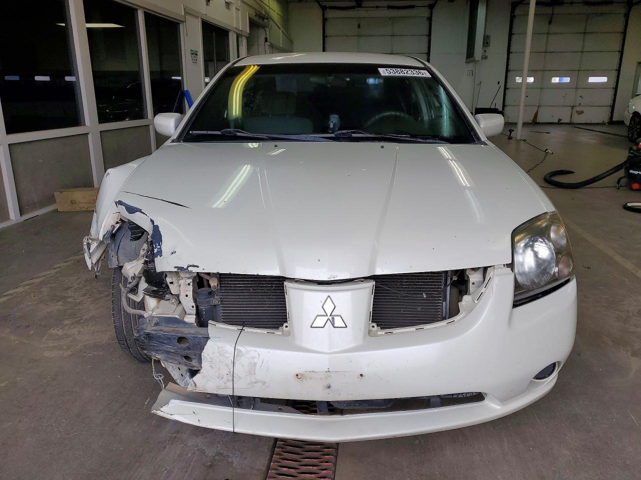 2006 Mitsubishi Galant Es Medium White vin: 4A3AB36F66E044203
