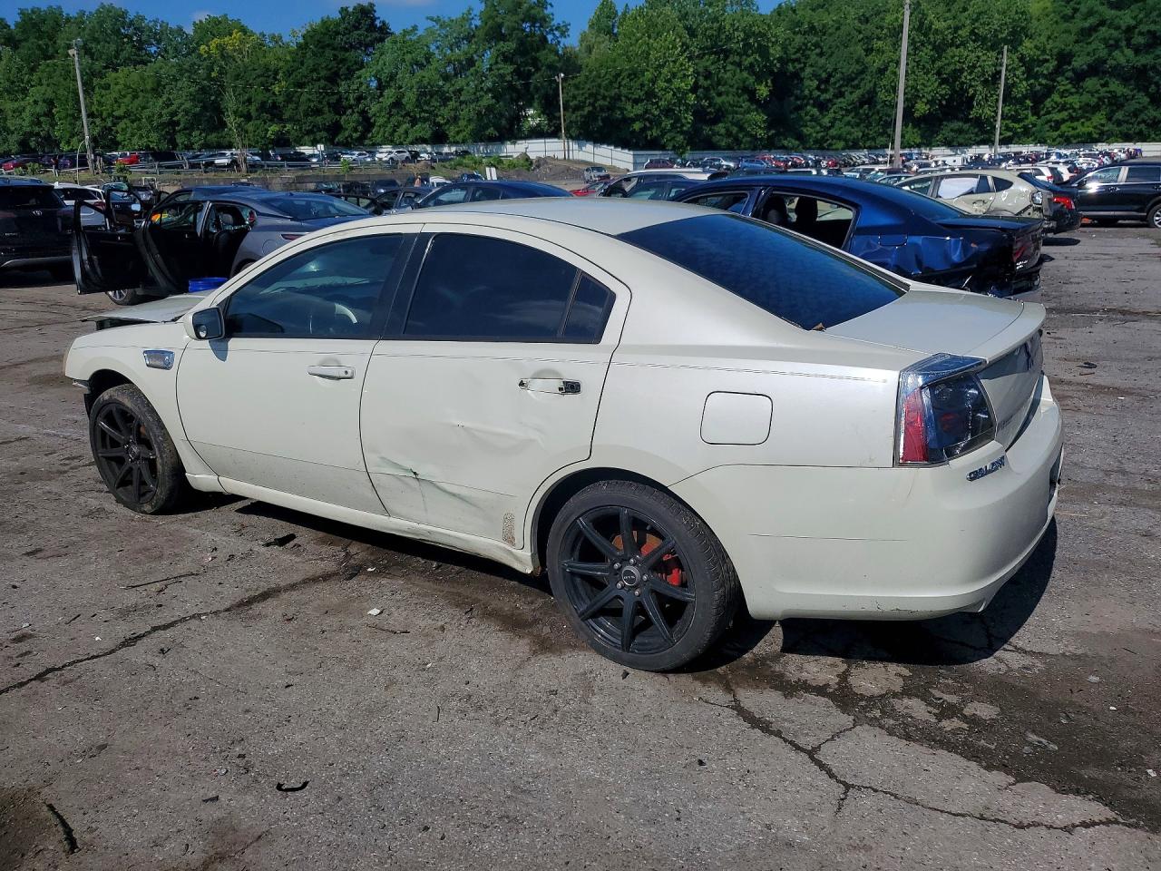 2006 Mitsubishi Galant Es Medium White vin: 4A3AB36F66E066881