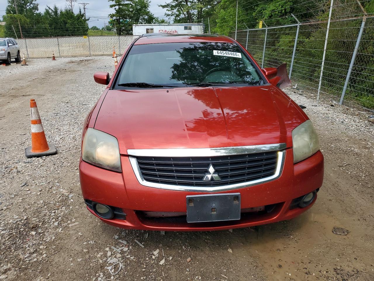2009 Mitsubishi Galant Es Red vin: 4A3AB36F69E001811