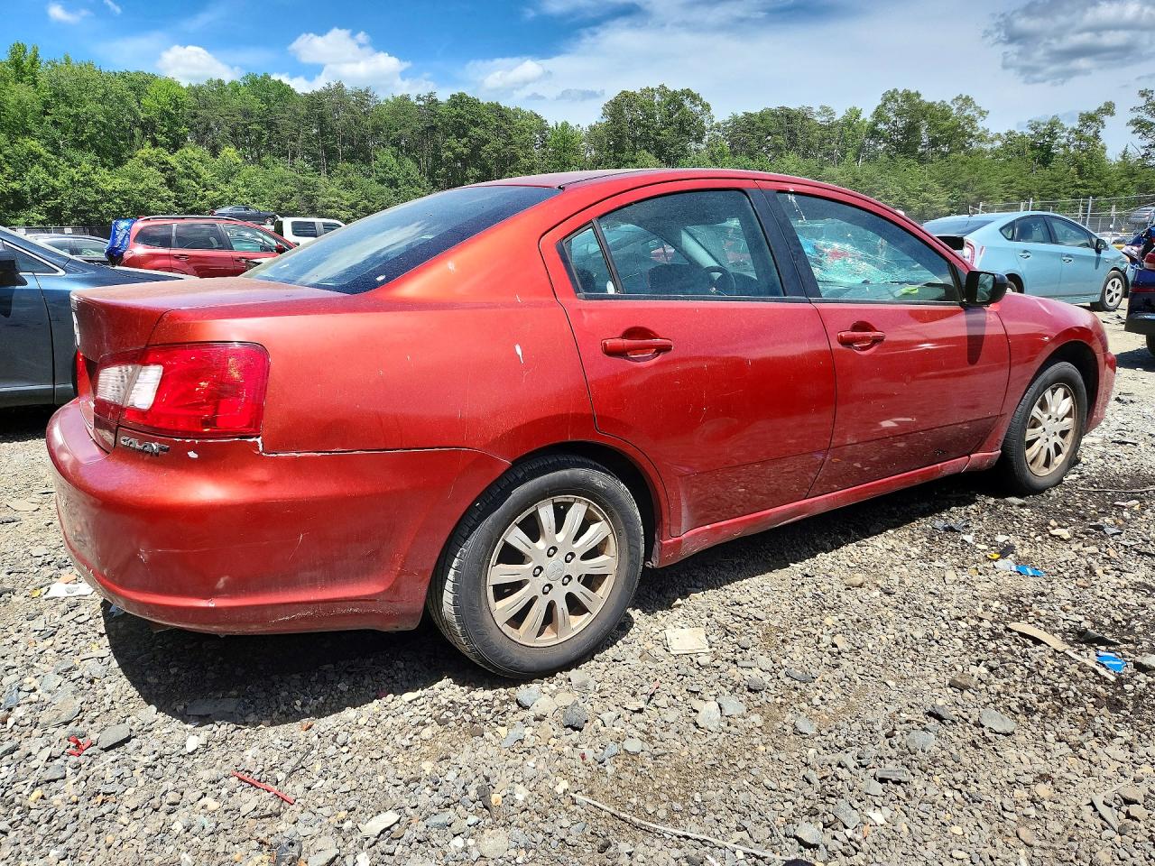 2009 Mitsubishi Galant Es High Orange vin: 4A3AB36F69E016065