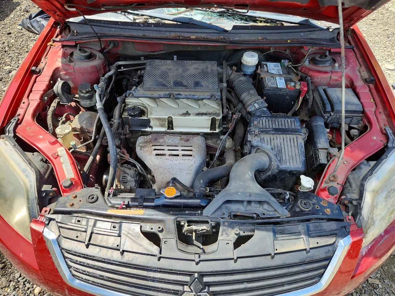 2009 Mitsubishi Galant Es High Orange vin: 4A3AB36F69E016065