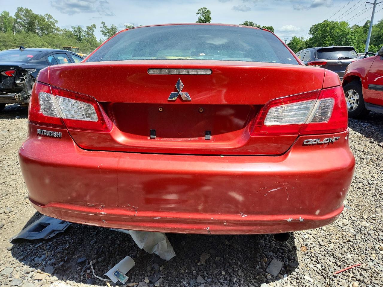 2009 Mitsubishi Galant Es High Orange vin: 4A3AB36F69E016065