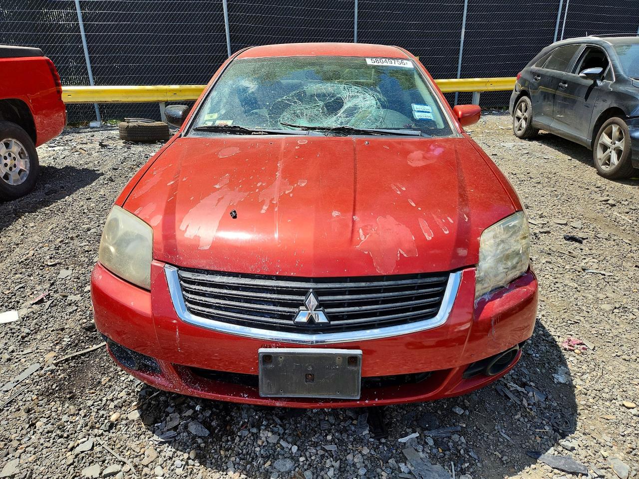 2009 Mitsubishi Galant Es High Orange vin: 4A3AB36F69E016065